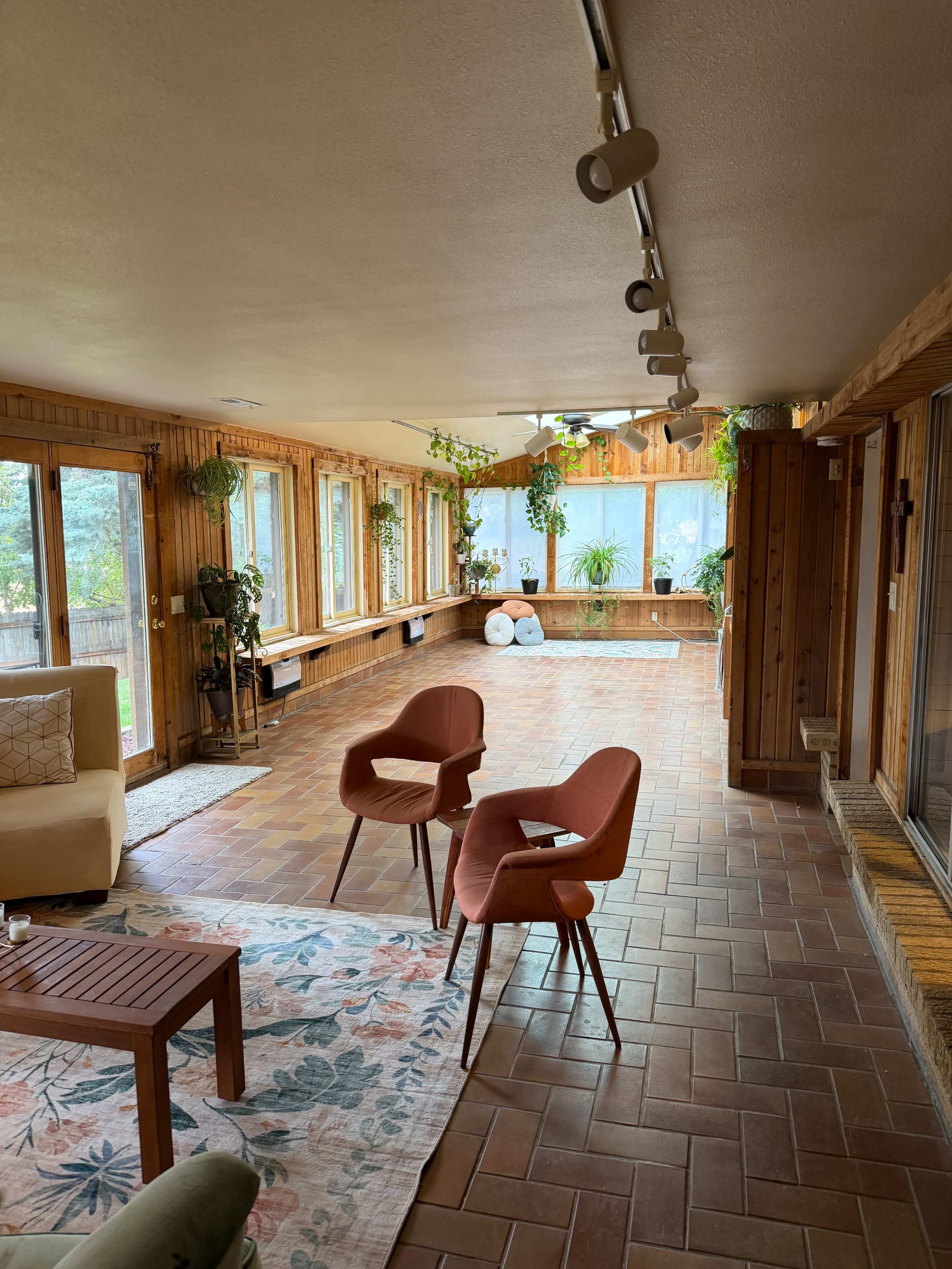 Creative 1,100 Sq Ft Retreat with Skylights, Dual Lounges, Bar, Outdoor Patio, and Private Entry Image in Green Mountain, Lakewood, CO