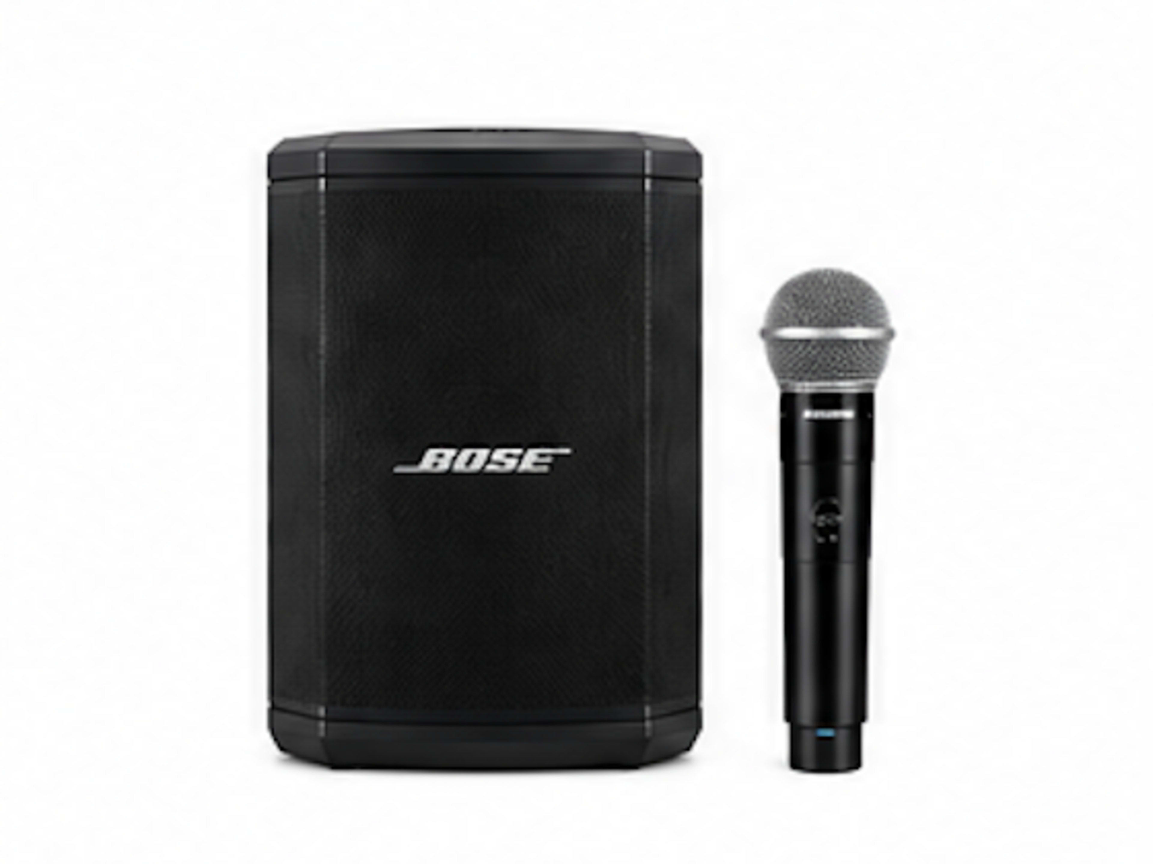 Bose S1 Pro+ Speaker + Shure Microphone