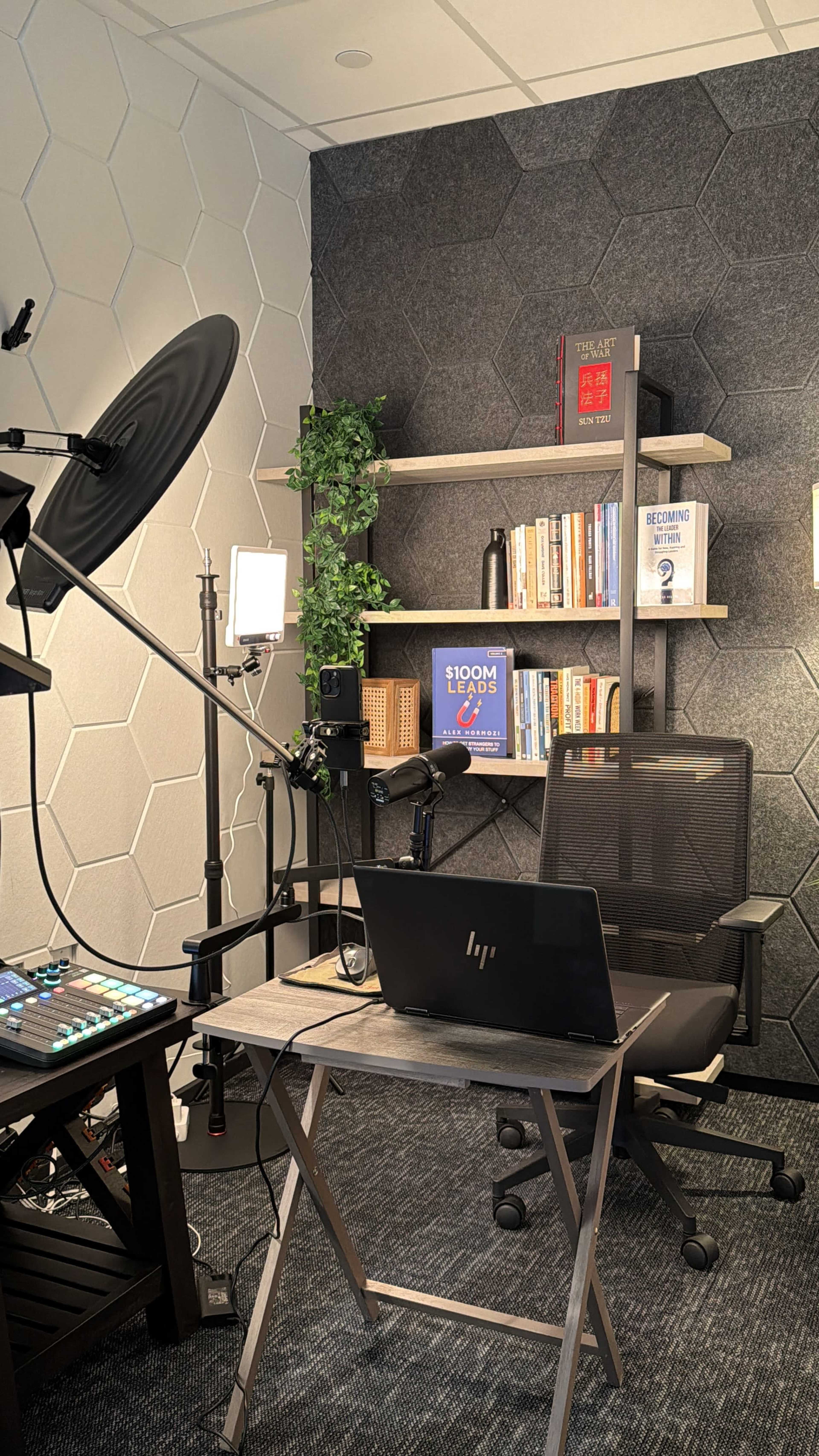 San Antonio Podcast Studio with 4K Video Setup Image in Northwest Side, San Antonio, TX