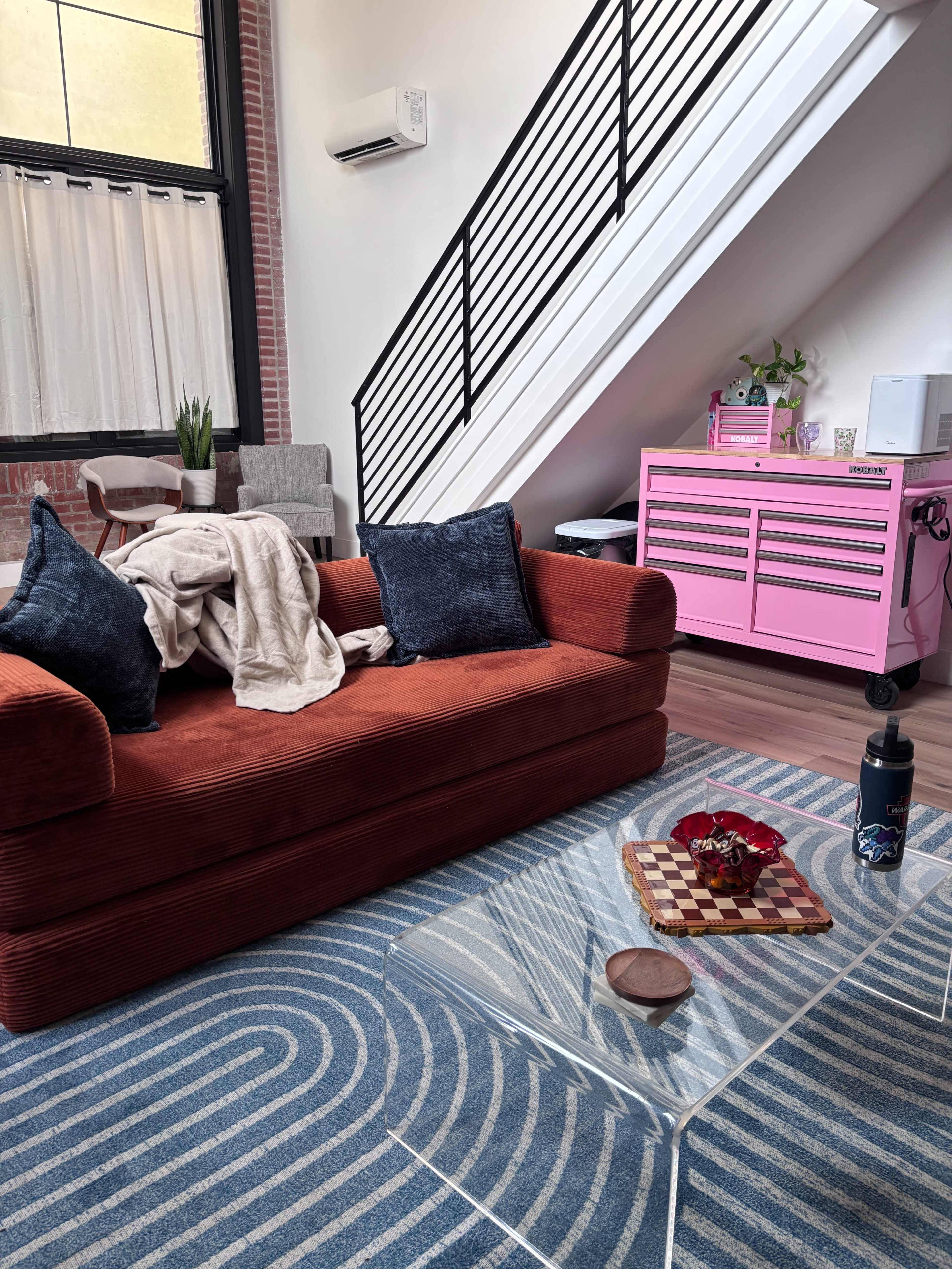 Loft with exposed brick and high ceilings Image in Dickinson Narrows, Philadelphia, PA