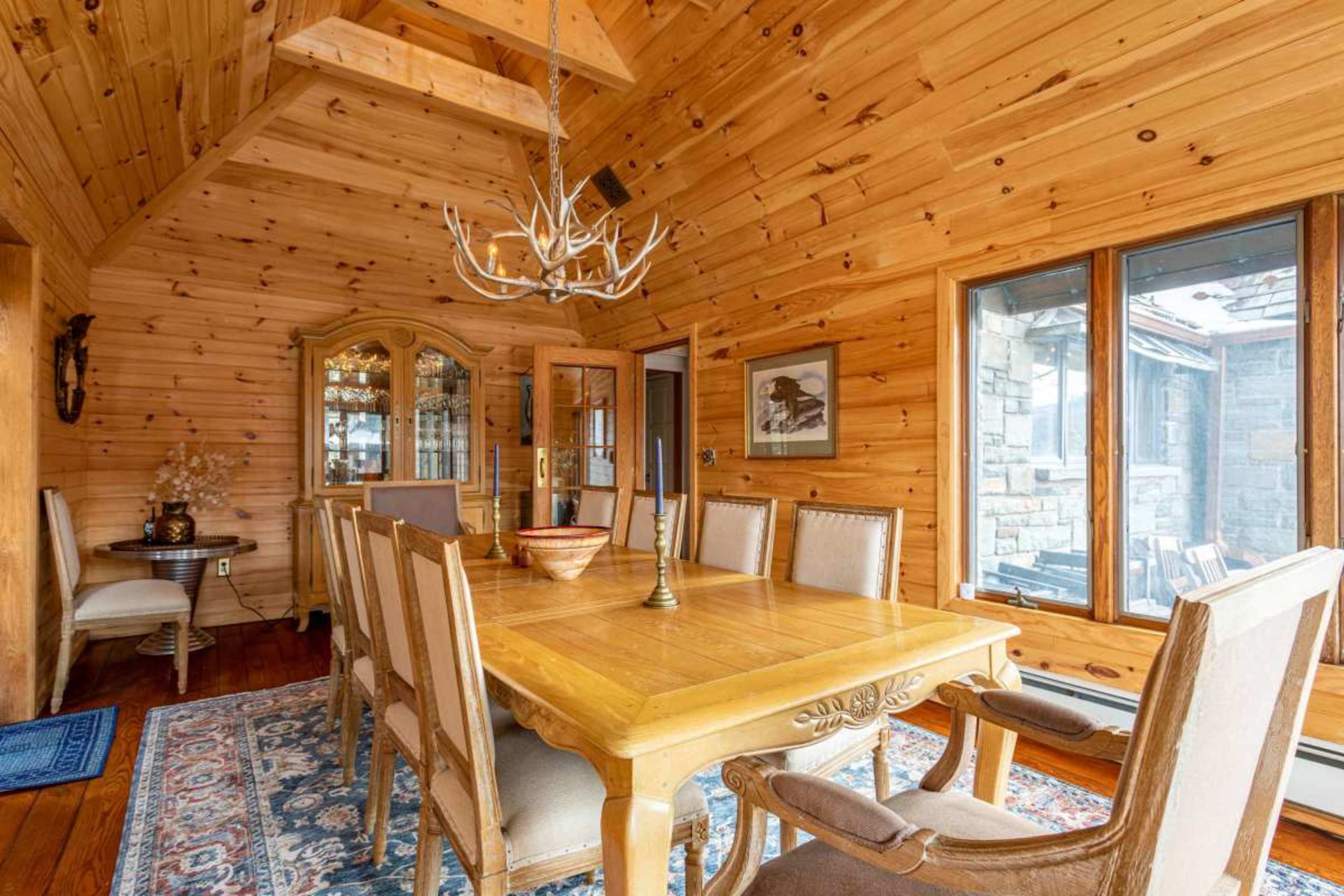 Tudor Stone House with River and Forest Image in Tusten, Narrowsburg, NY