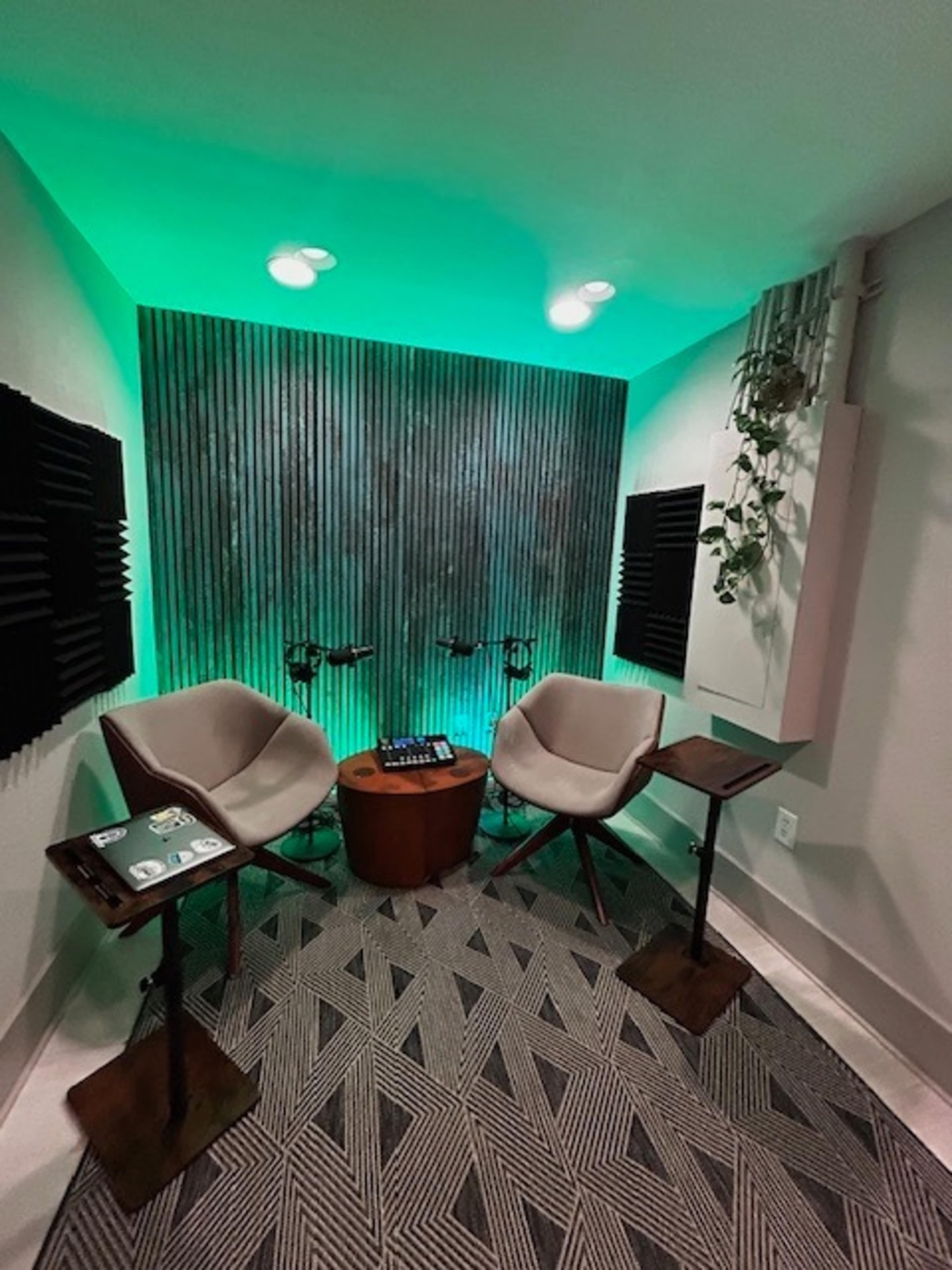 Cozy Podcast Studio Image in Marietta, Marietta, GA