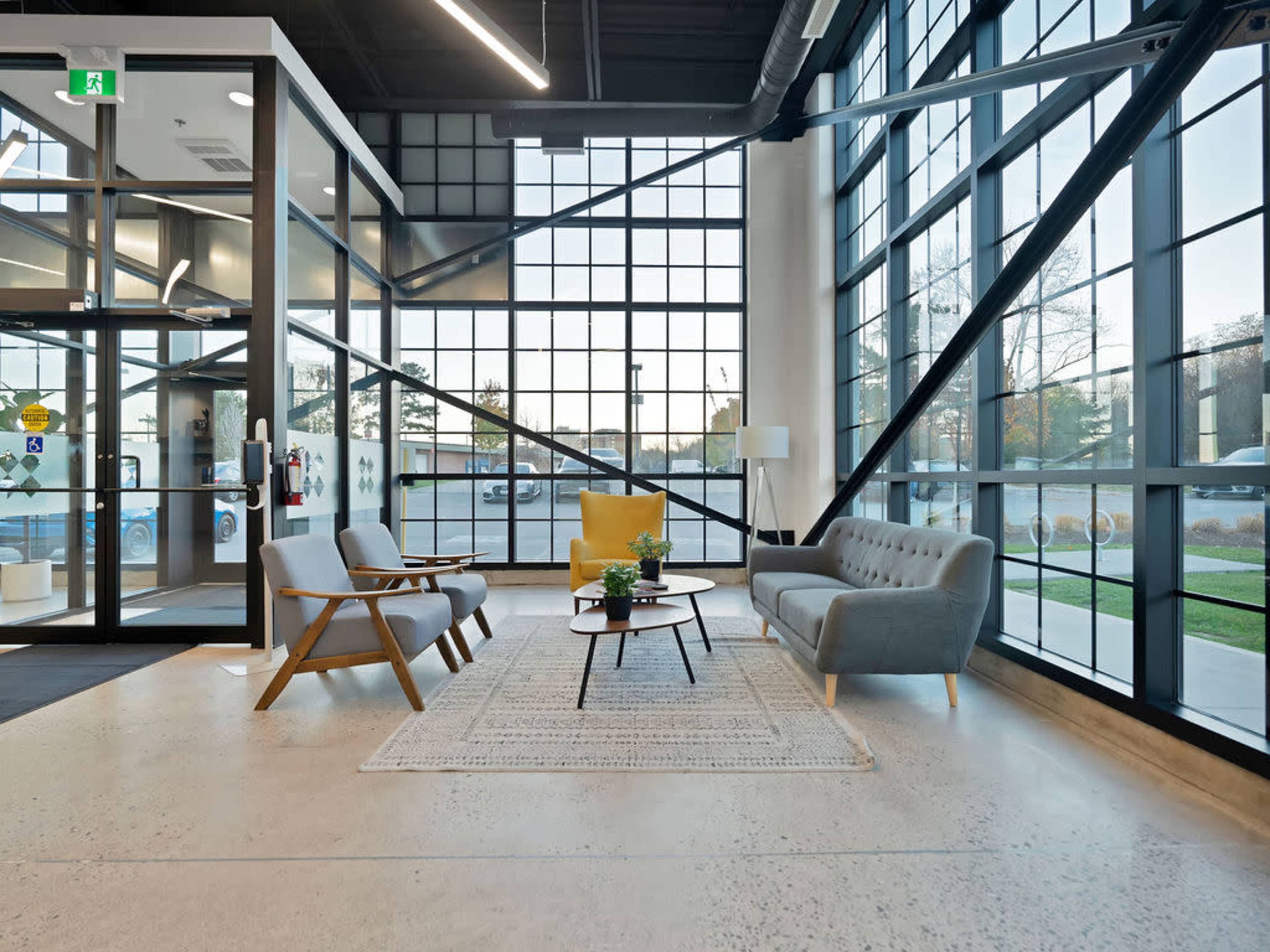 Modern Open Concept Lounge/Cafe Image in Oakville, Oakville, ON