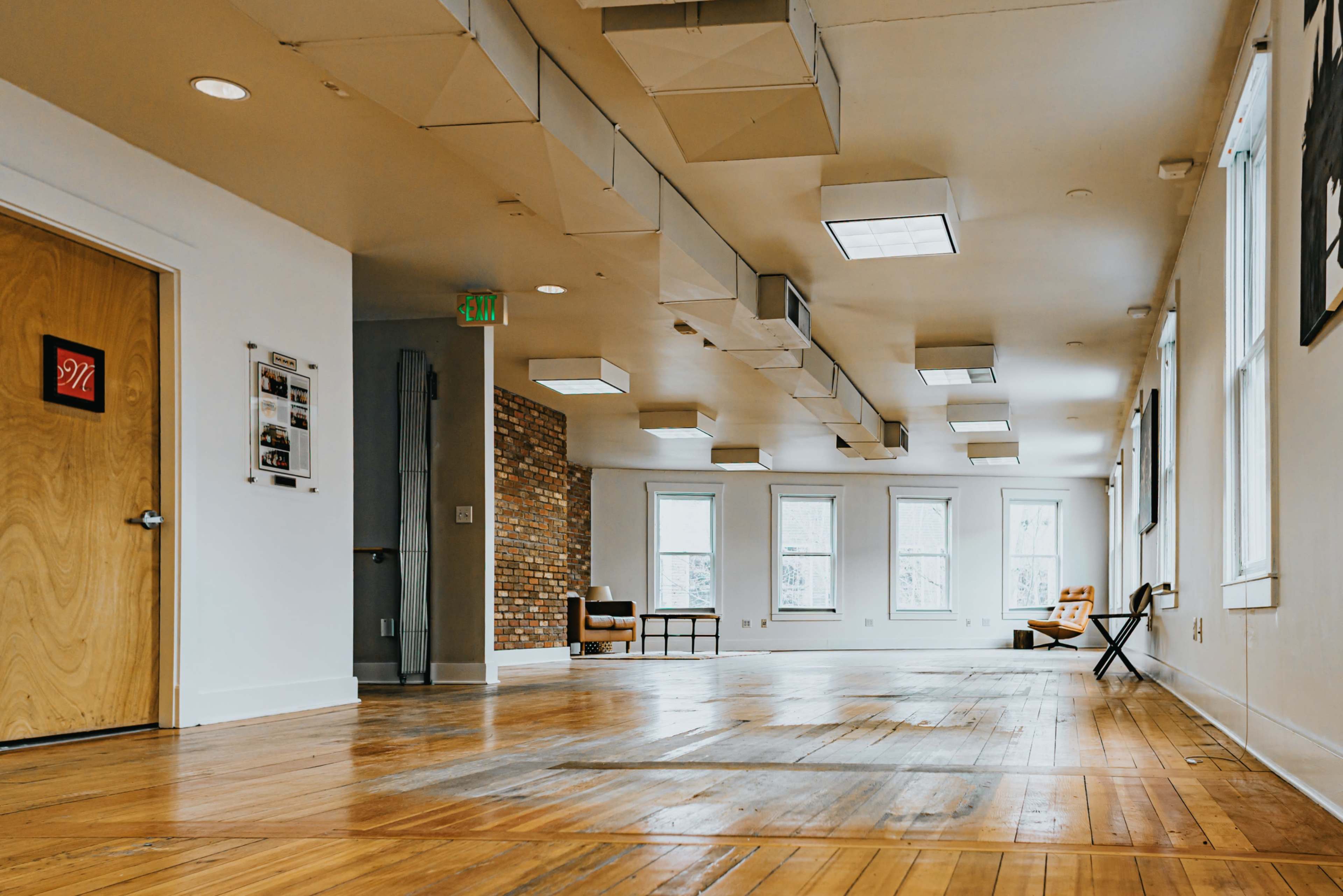 A spacious, rustic creative space nestled in a century-old building in the charming, historic Columbia City neighborhood. Image in Rainier Valley, Seattle, WA