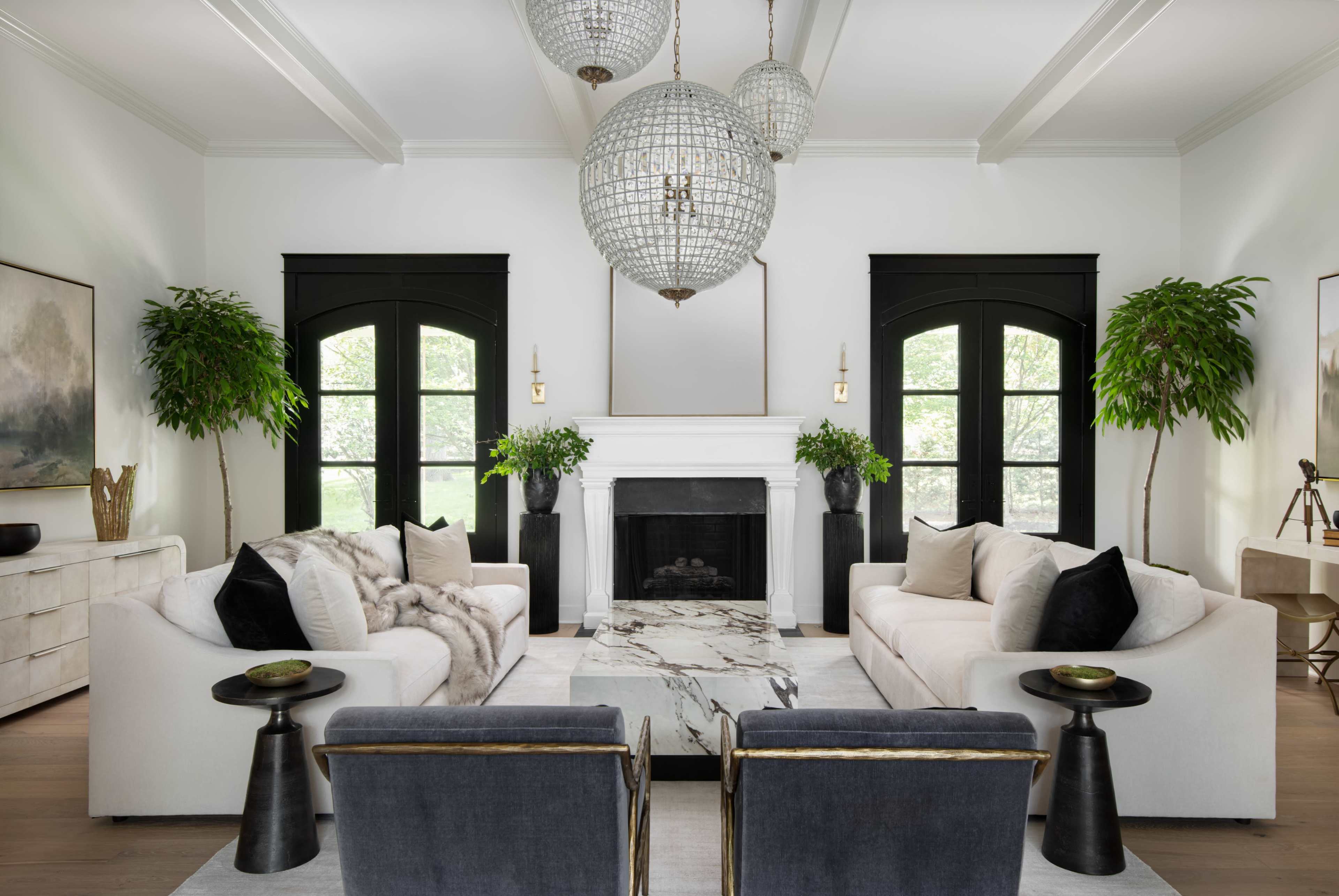 Luxury, modern European home Image in Town & Country Estates, Prairie Village, KS