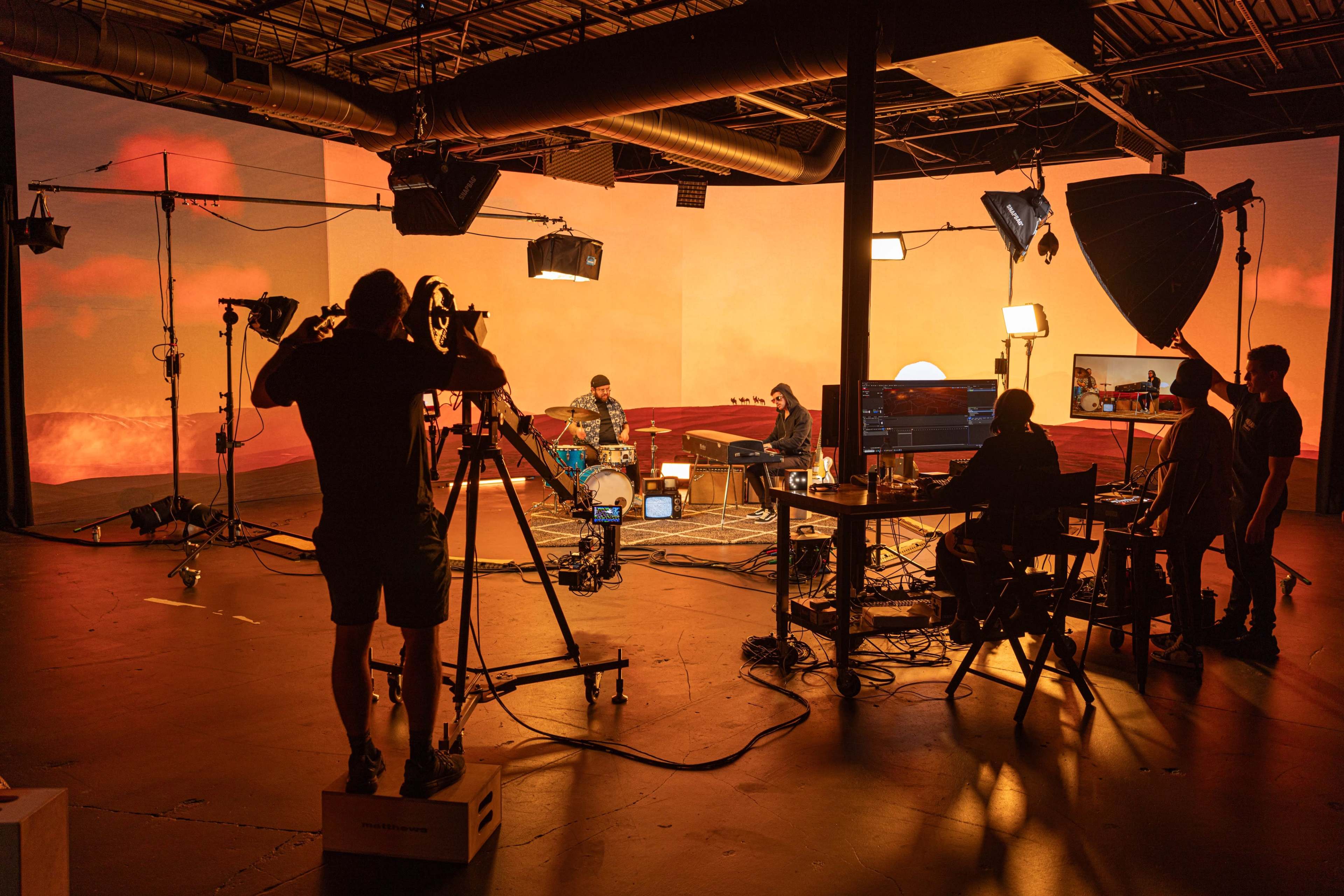 50 x 18ft Volumetric LED Wall | State of the Art Production Studio Image in Pompano Beach, Pompano Beach, FL