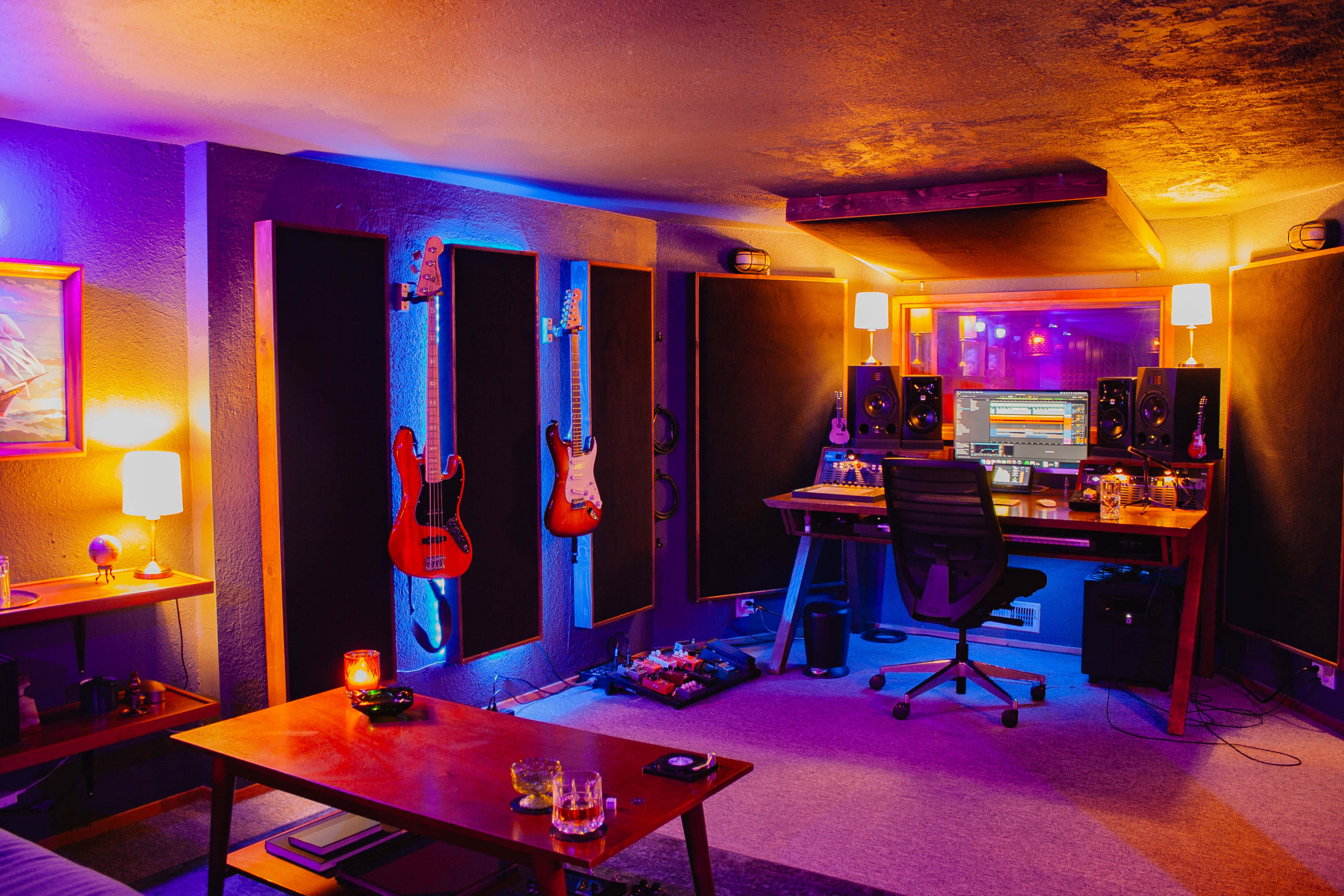 Private Recording Studio with a Speakeasy Aesthetic Image in Northeast Portland, Portland, OR