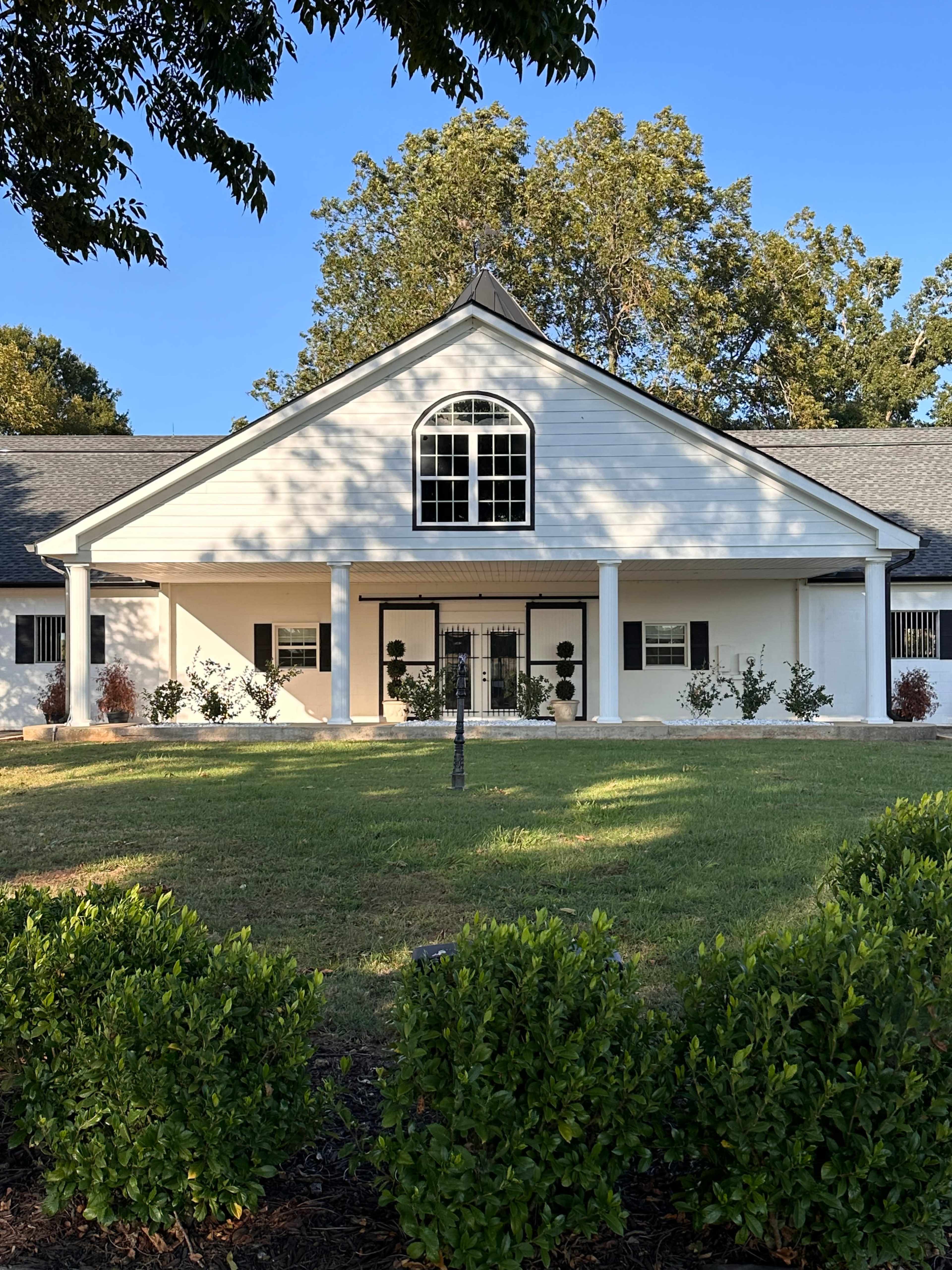 Capture timeless moments on a scenic farm and stable with natural open spaces, paths, mature trees, and sunsets Image in , Winder, GA
