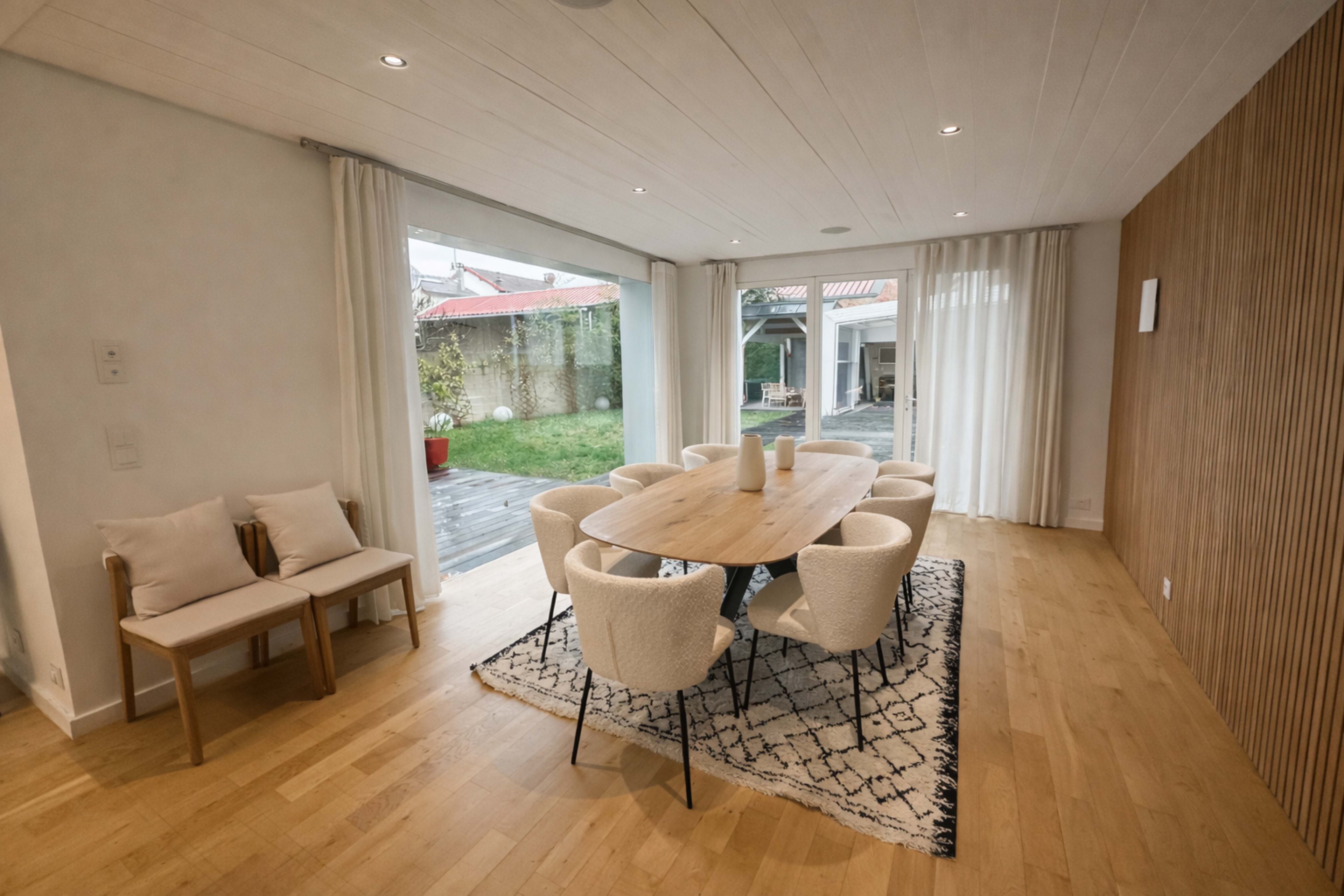 Maison d’architecte contemporaine avec jardin, sauna & jacuzzi – idéale événements & shootings Image in Les Mûriers, Saint maur des fossés