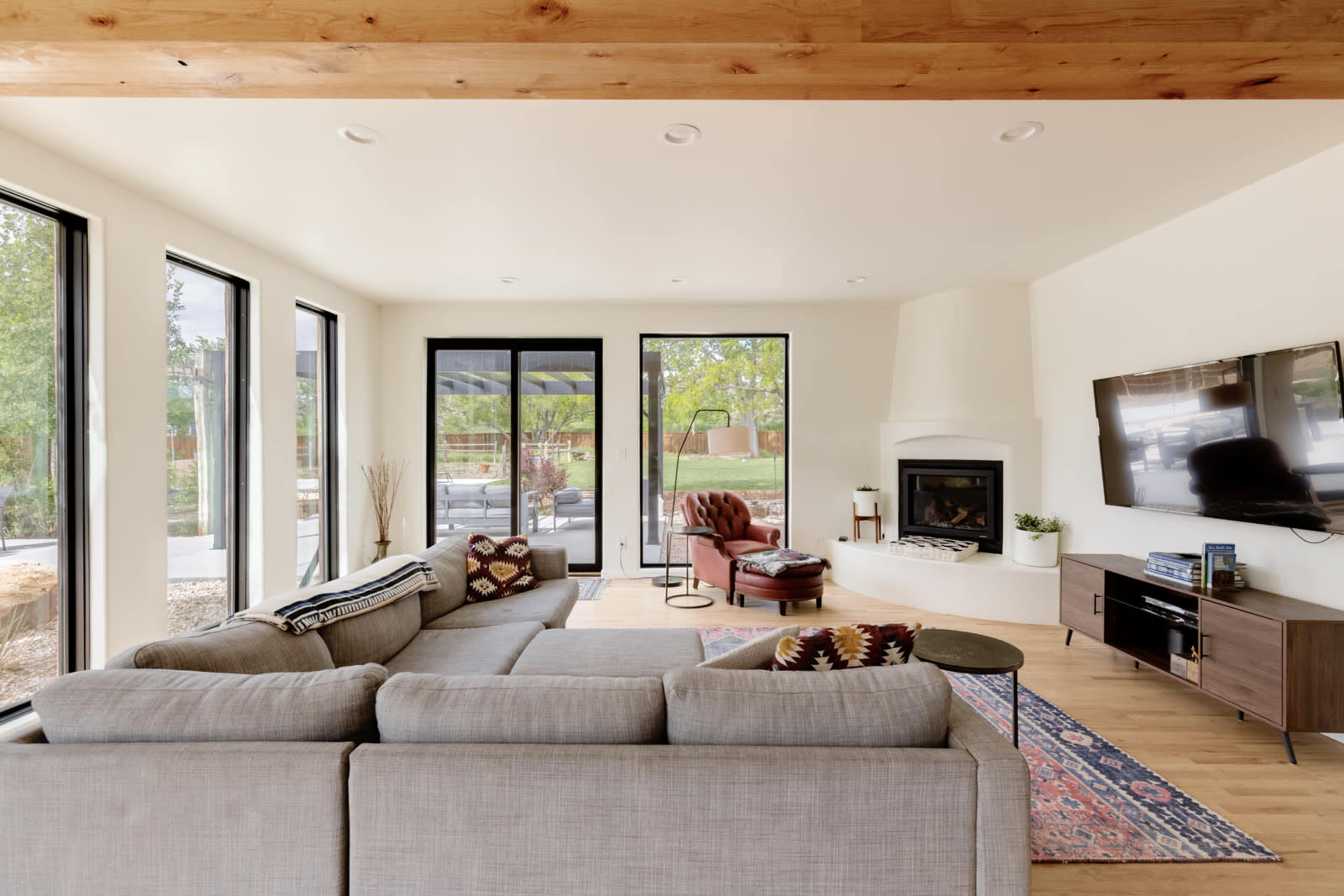 Modern Adobe Home with tons of Natural Light and Amazing yard Image in Fairmount, Golden, CO