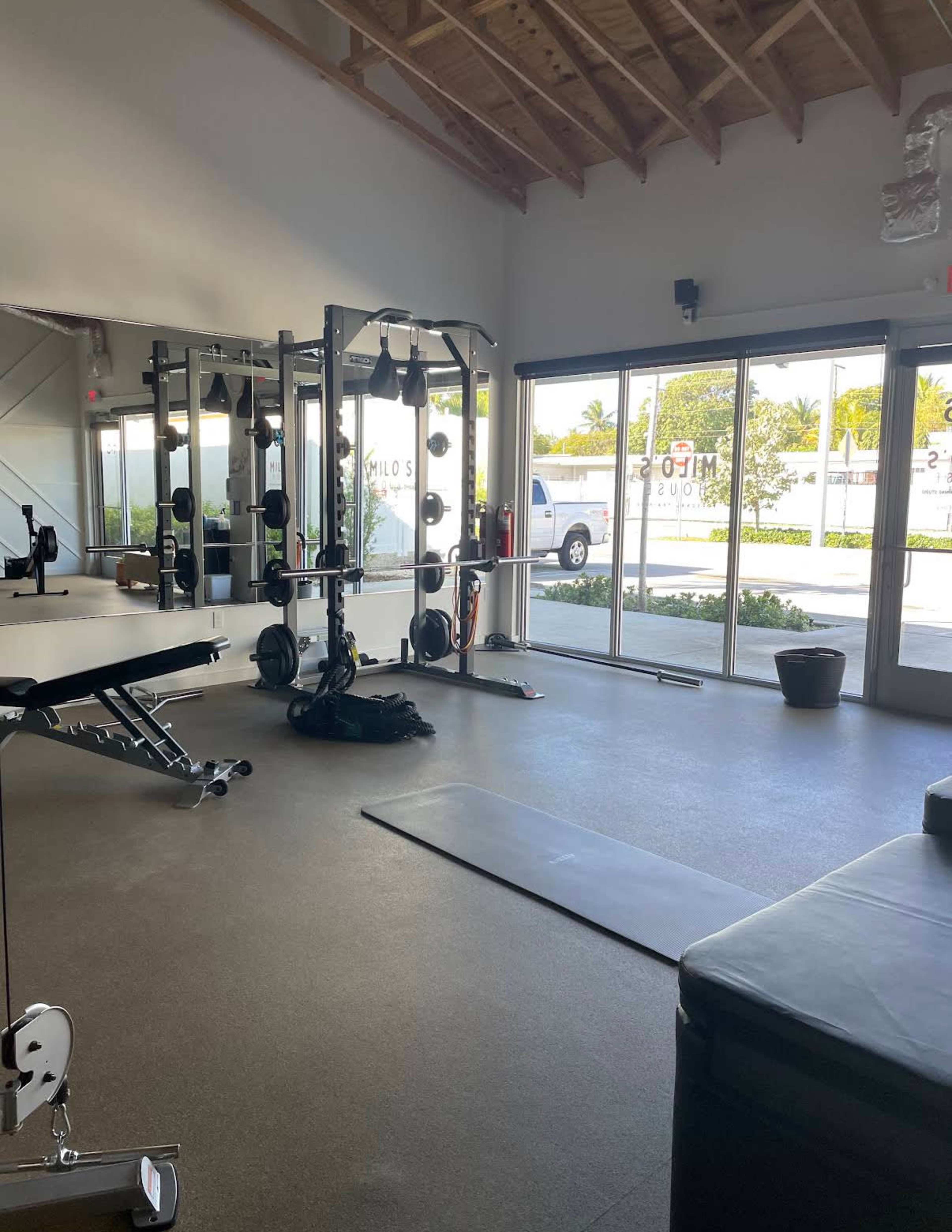 Modern Boutique Fitness Studio with Natural Light Near Downtown West Palm Beach Image in Grandview Heights, West Palm Beach, FL
