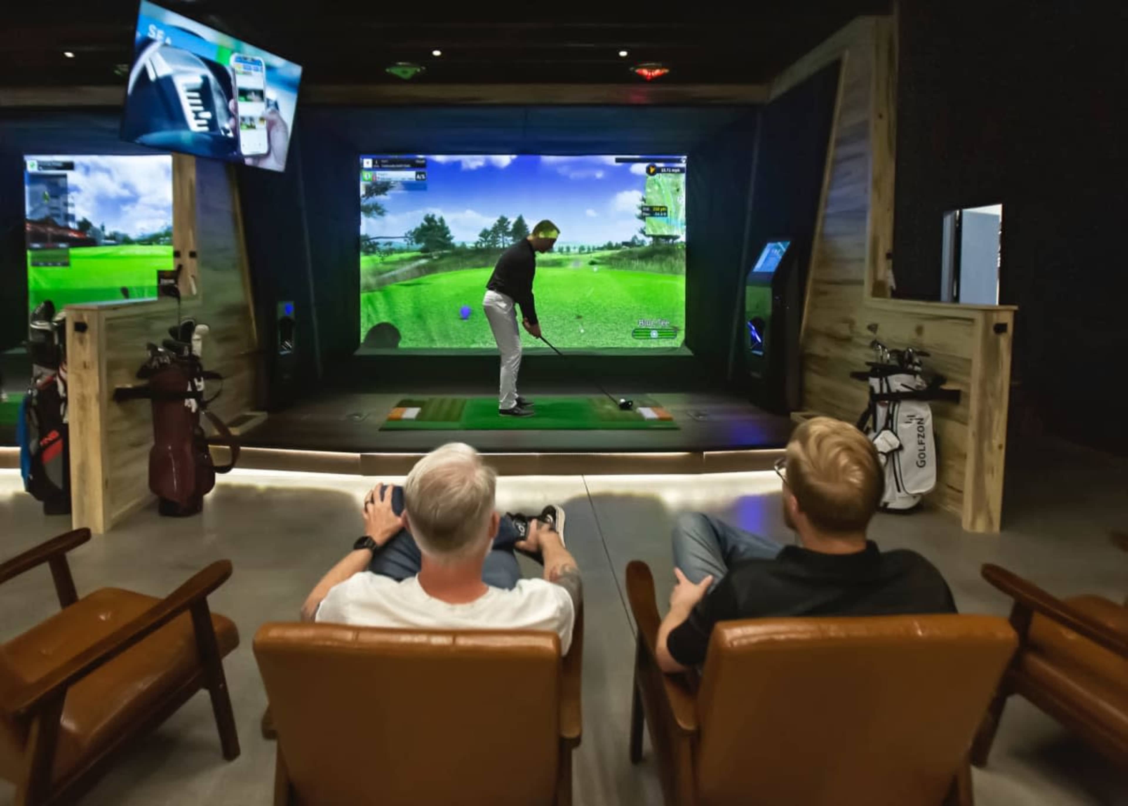 Private Indoor Golf Lounge in Lone Tree Image in Lone Tree, Lone Tree, CO