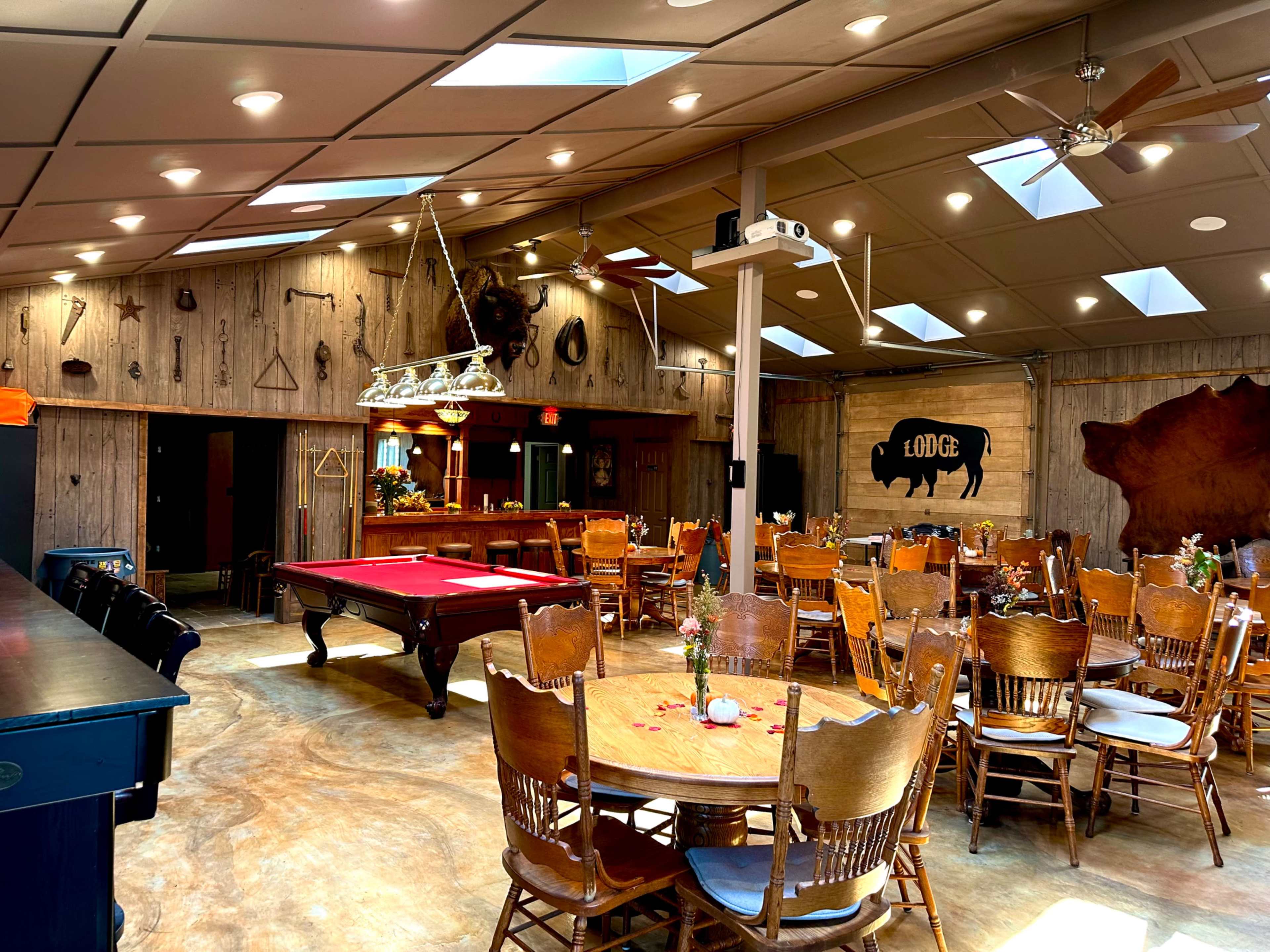 Rustic Lodge with Western Saloon Vibes & Private Event Rooms Image in Sioux Township, Parkville, MO