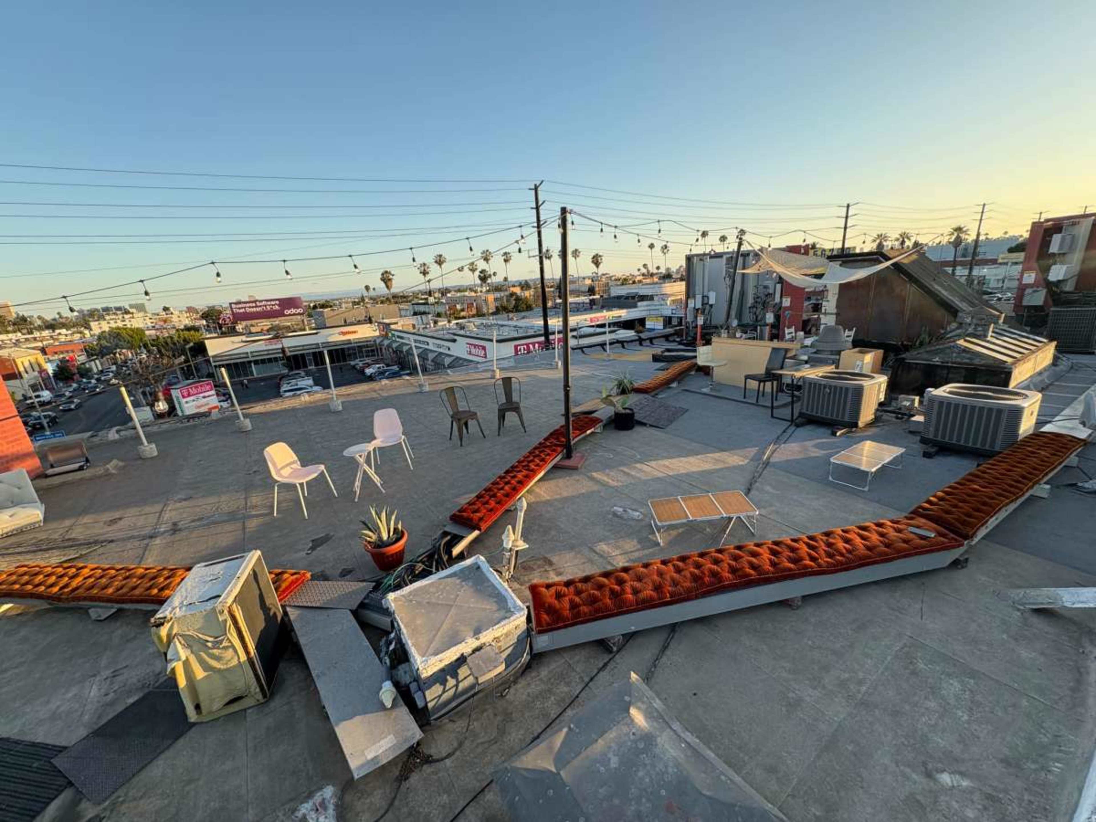 Hollywood Rooftop with stunning views of the iconic Hollywood Hills and DTLA Image in Hollywood, LOS ANGELES, CA