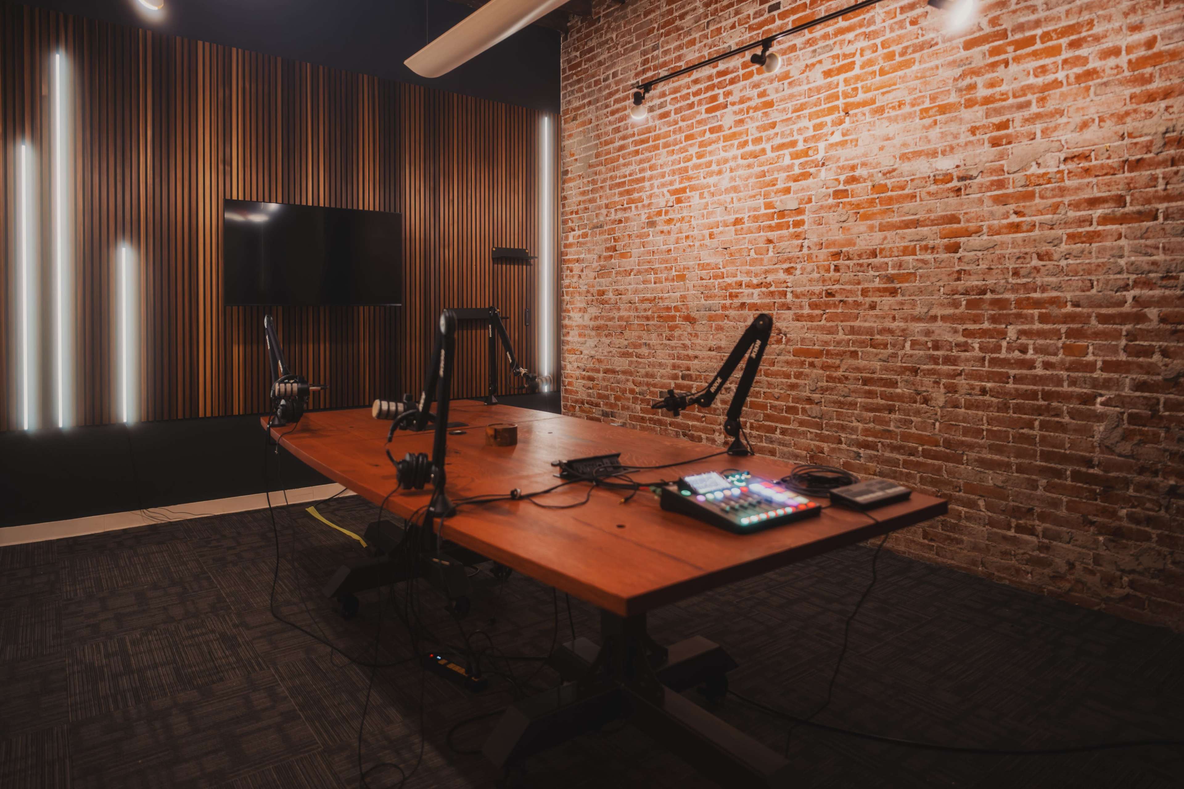 Podcast Room @ Washington Image in Downtown West, St. Louis, MO