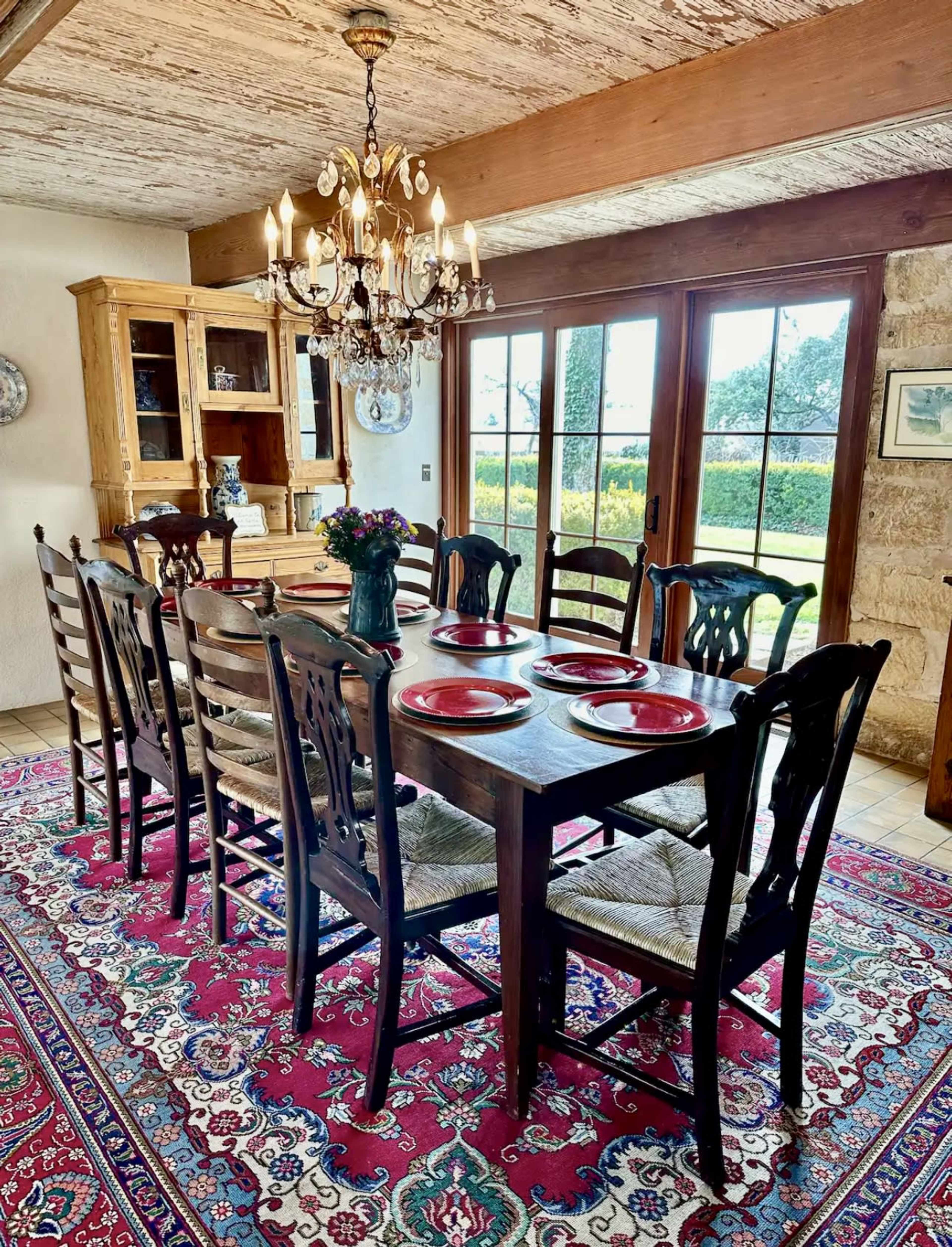 Historic Rock Estate Home and cottage with pool and barn on 2/3 acres Image in , Fredericksburg, TX