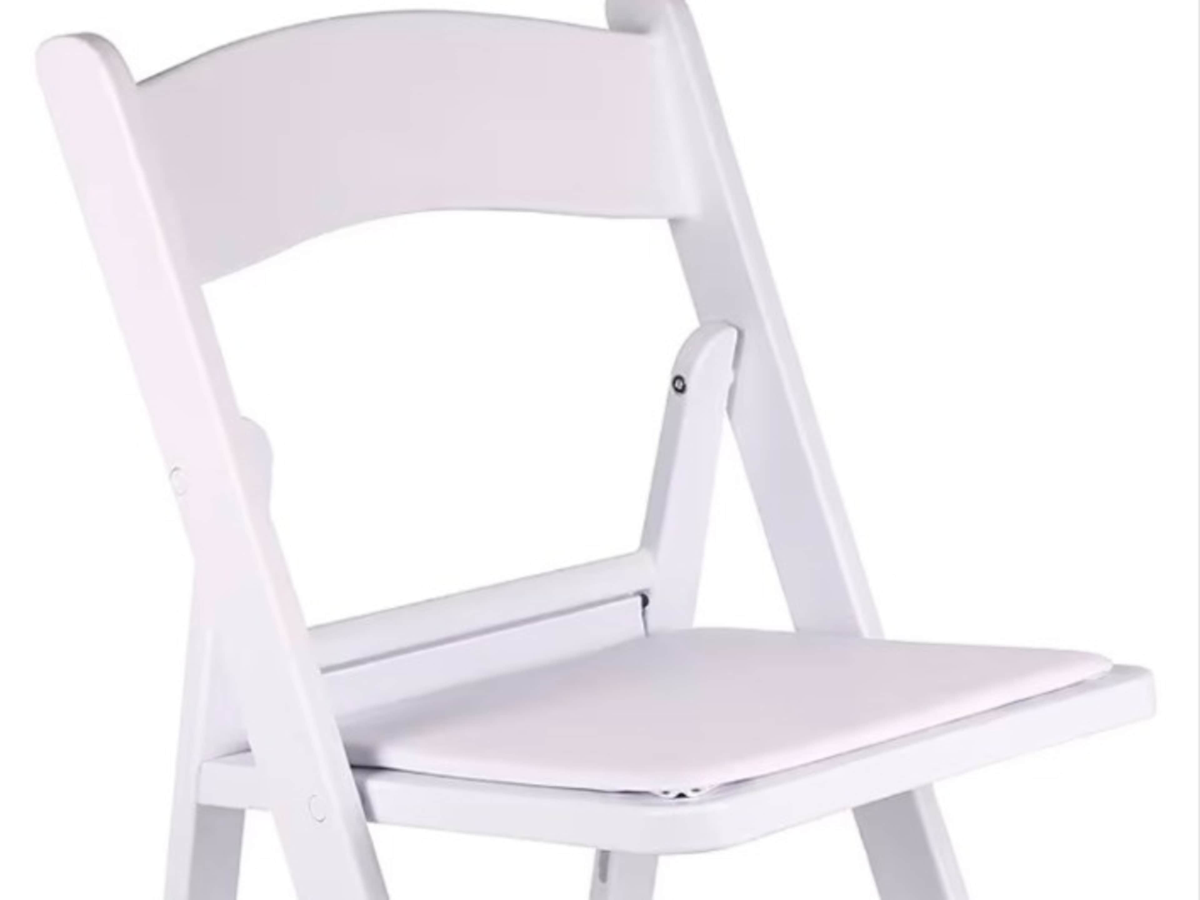 White Resin Chairs