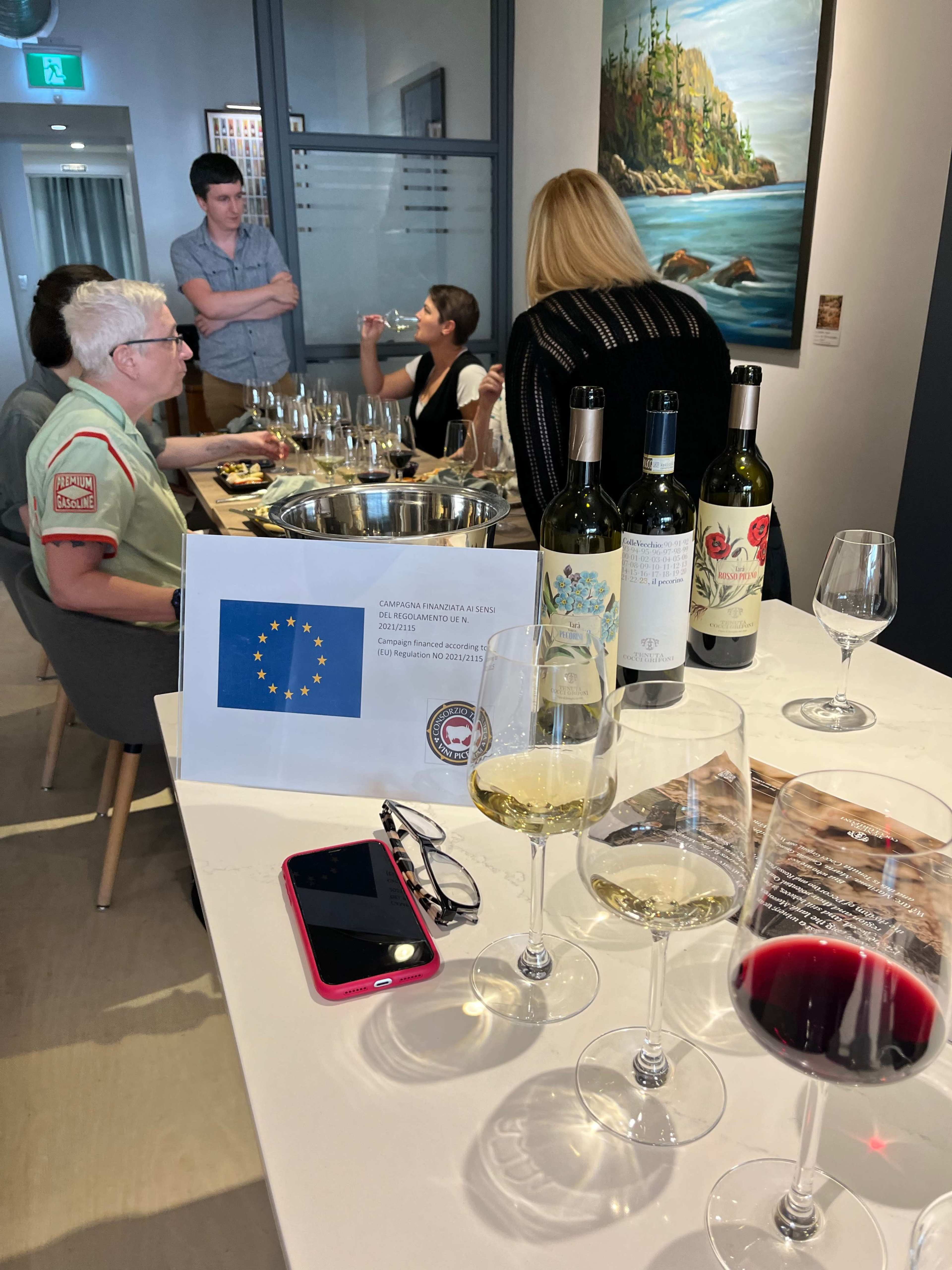 Modern art-inspired wine bar and boutique in the Annex/west-end. Image in Dovercourt Village, Toronto, ON