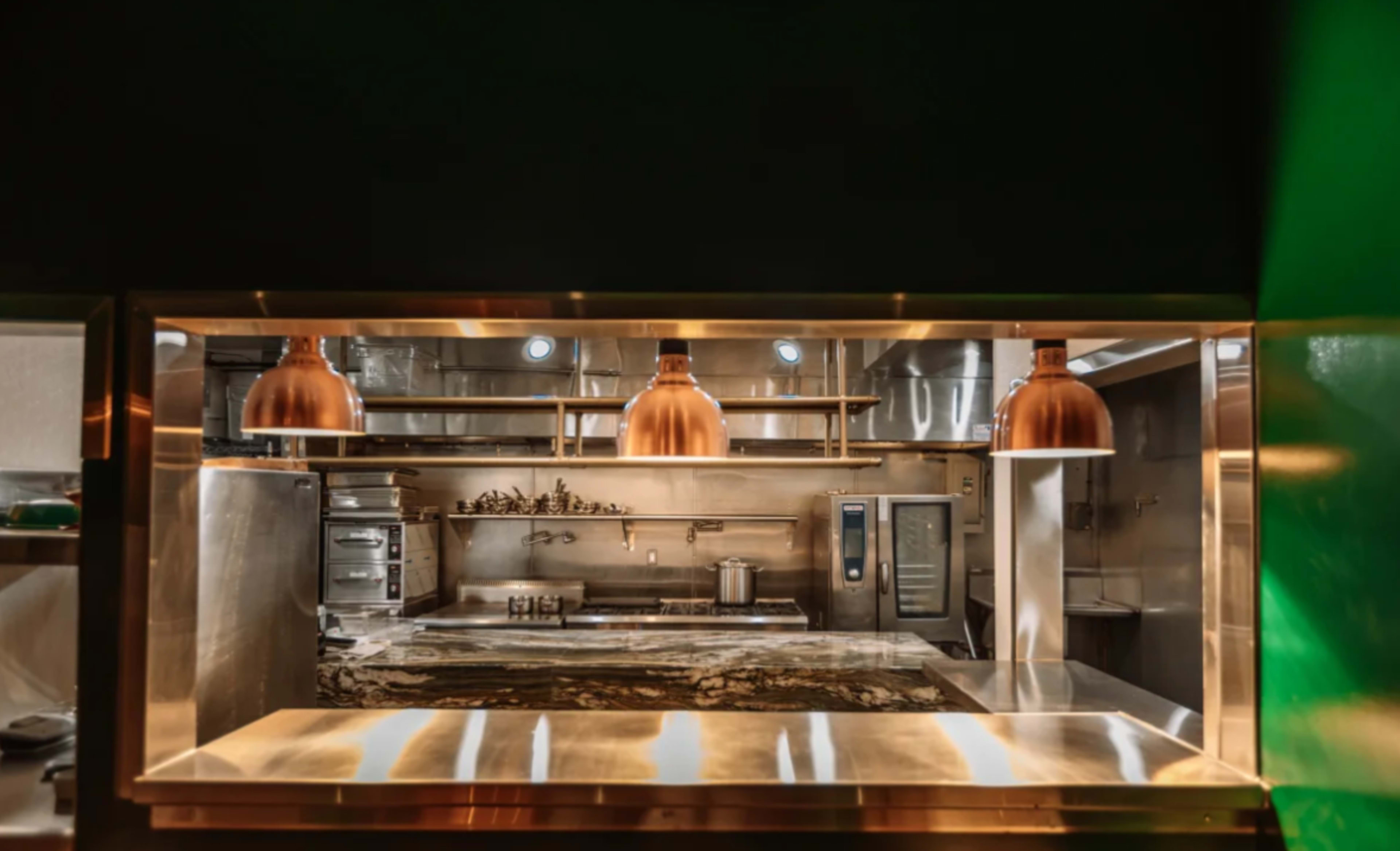 Stunning Indoor Partial Space of Elevated French Basserie Venue Image in Central LA, West Hollywood, CA