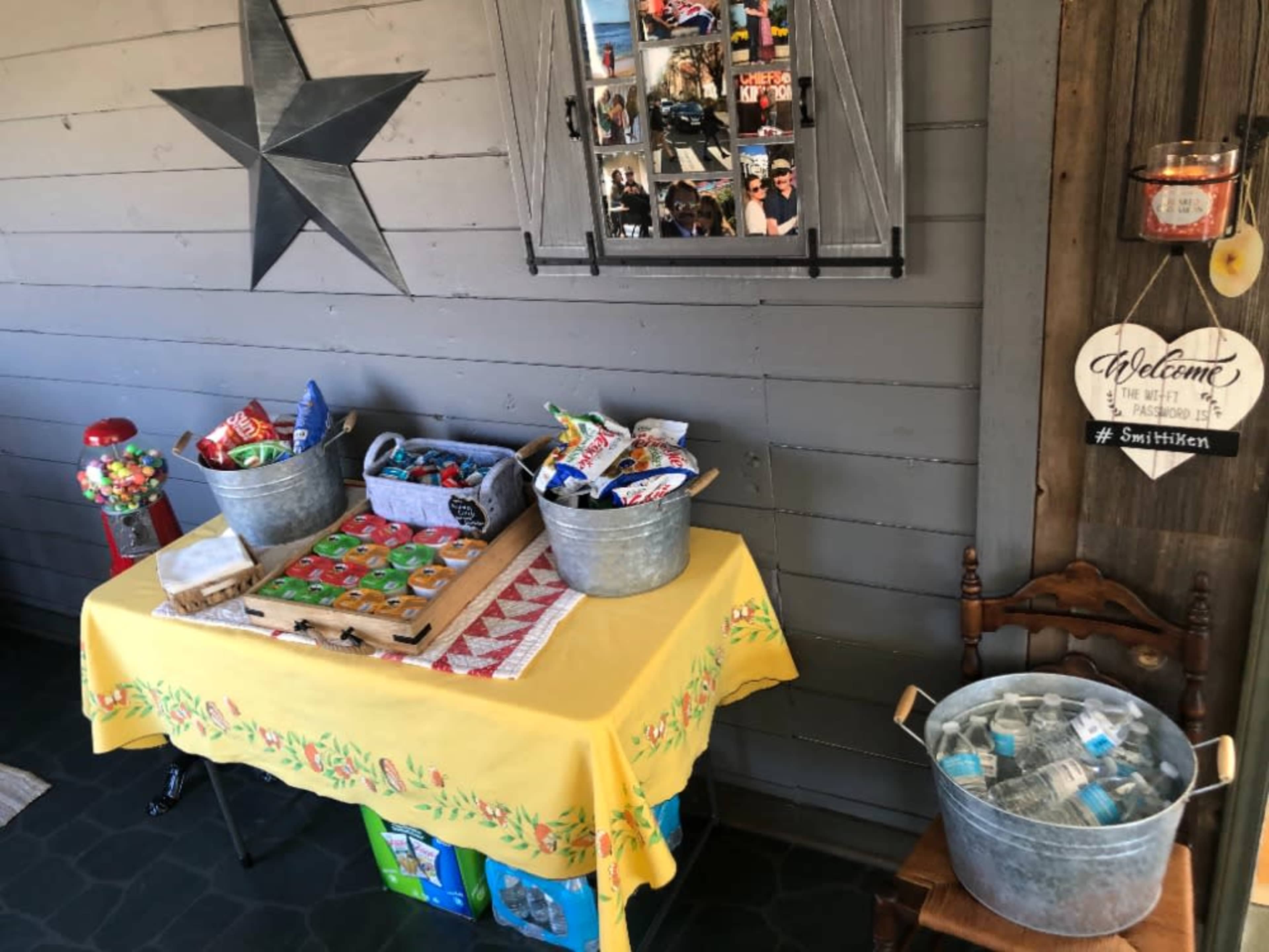 Snack Table Craft Services