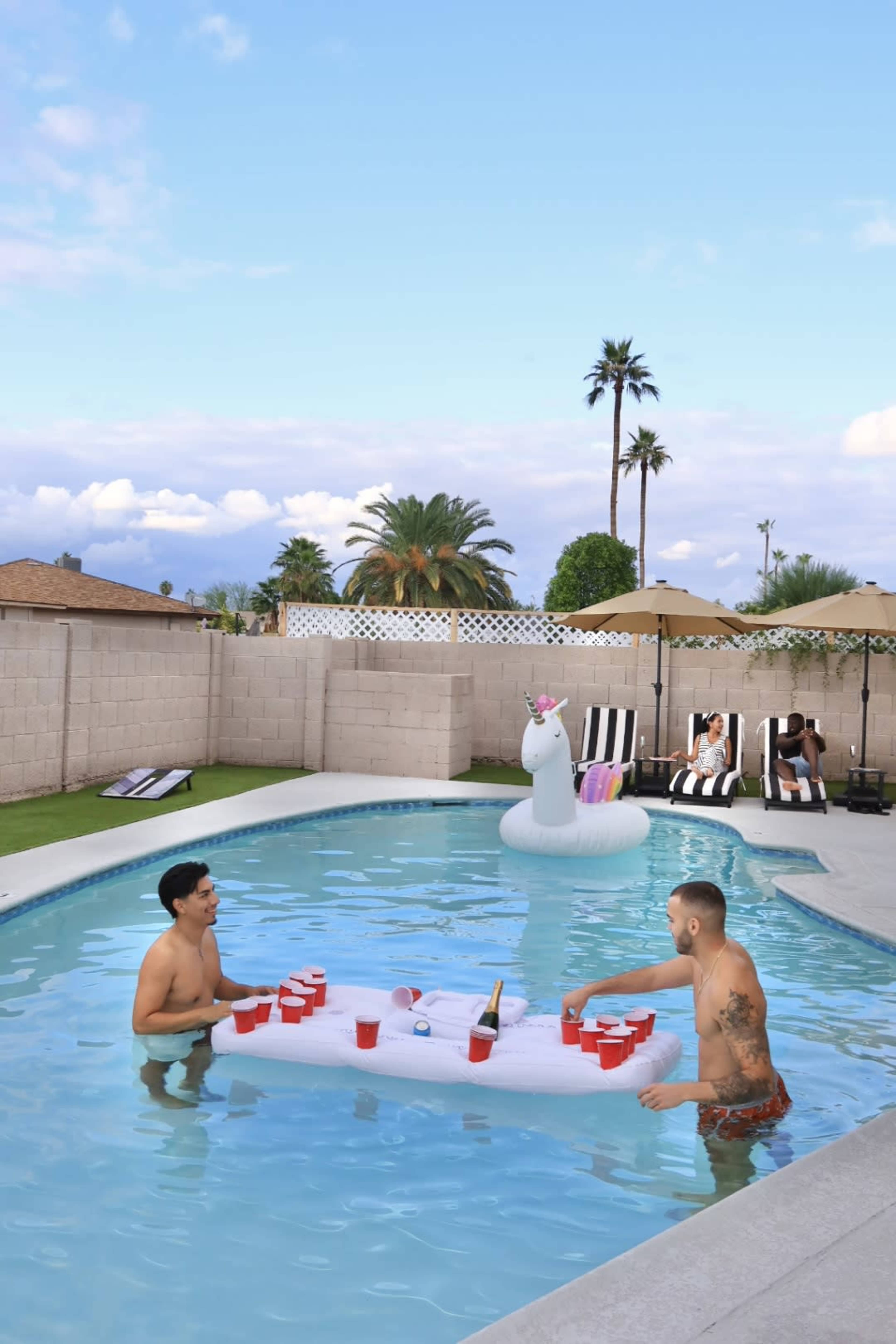 Tempe Modern Home for Meetings & Productions | Bright Interiors, Large Backyard, Pool & Hot Tub Image in South Tempe, Tempe, AZ