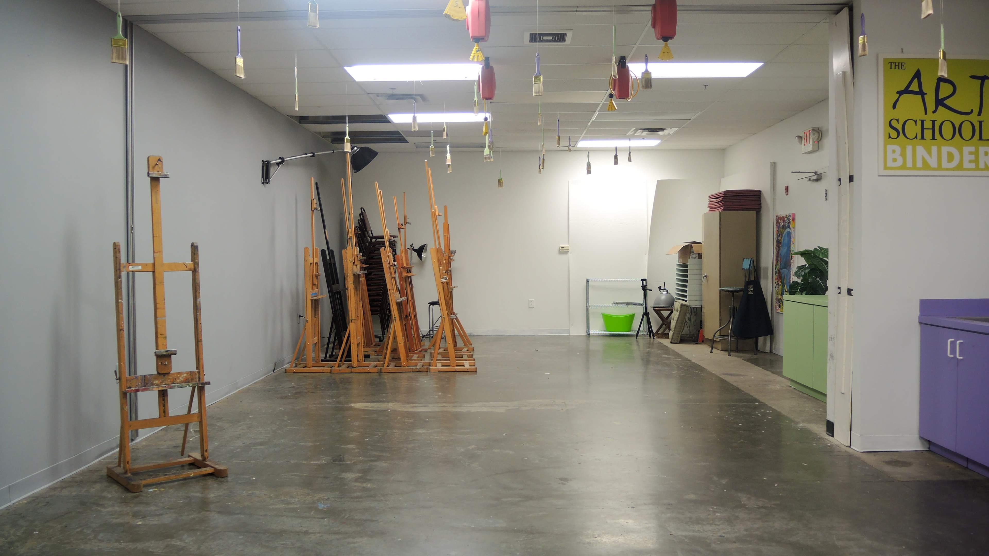 Bright studio, located inside Atlanta's oldest and most iconic art store. Image in Buckhead, Buckhead, GA