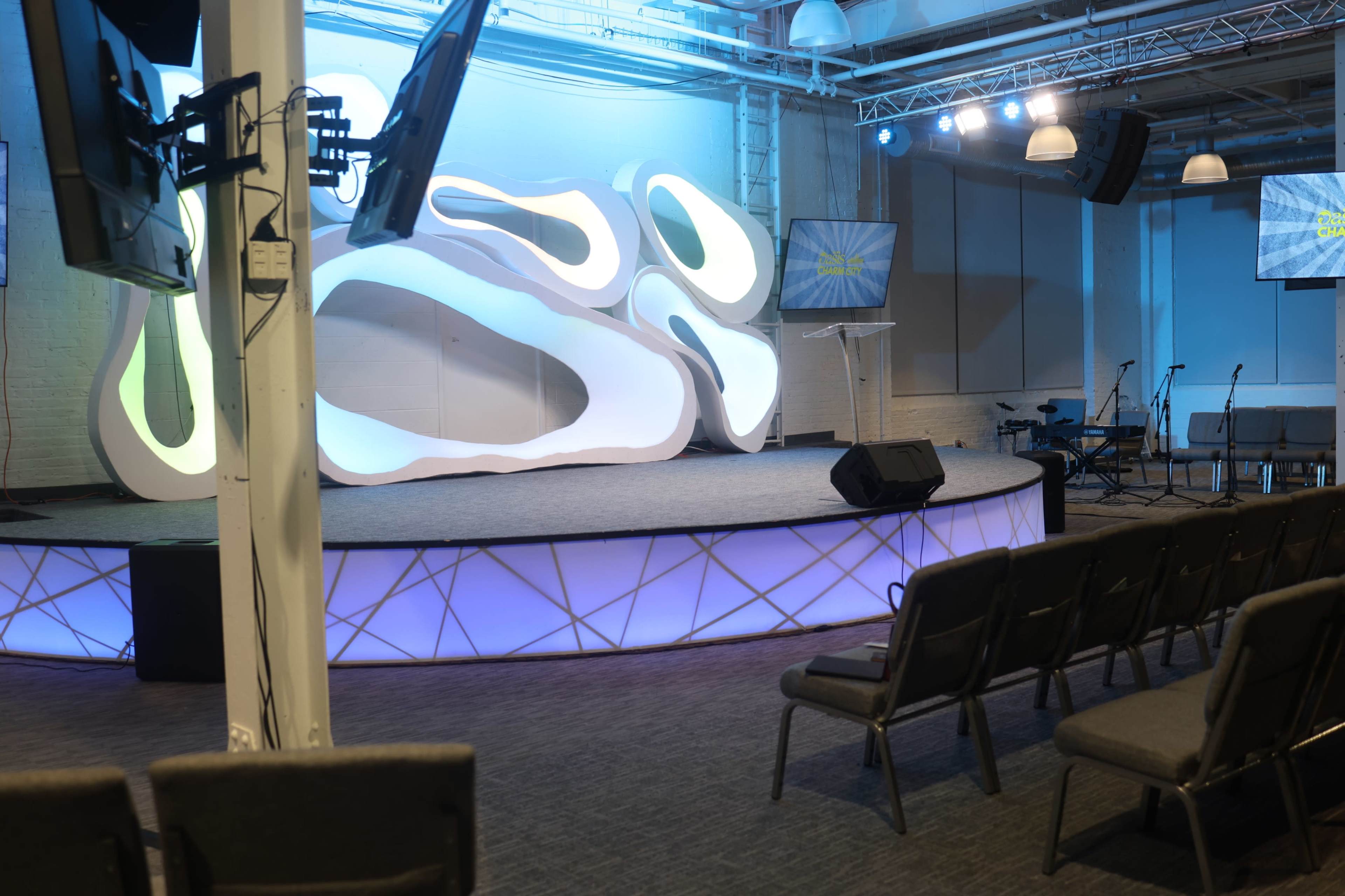 Stunning Modern Church for Weddings Image in Woodberry, Baltimore, MD