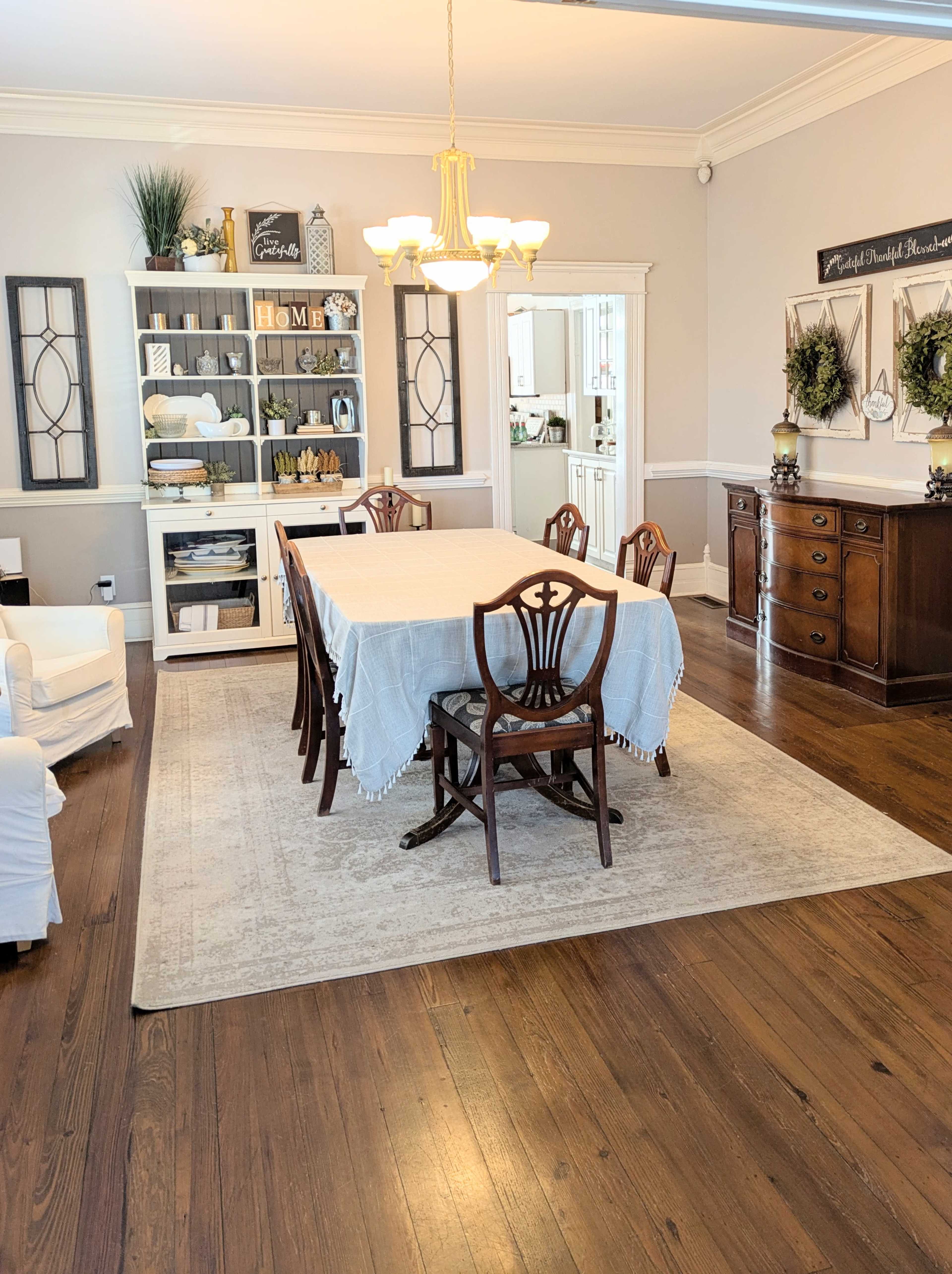 Boutique Farmhouse Retreat + Firepit Courtyard + Lighted Balcony Image in Winder, WINDER, GA