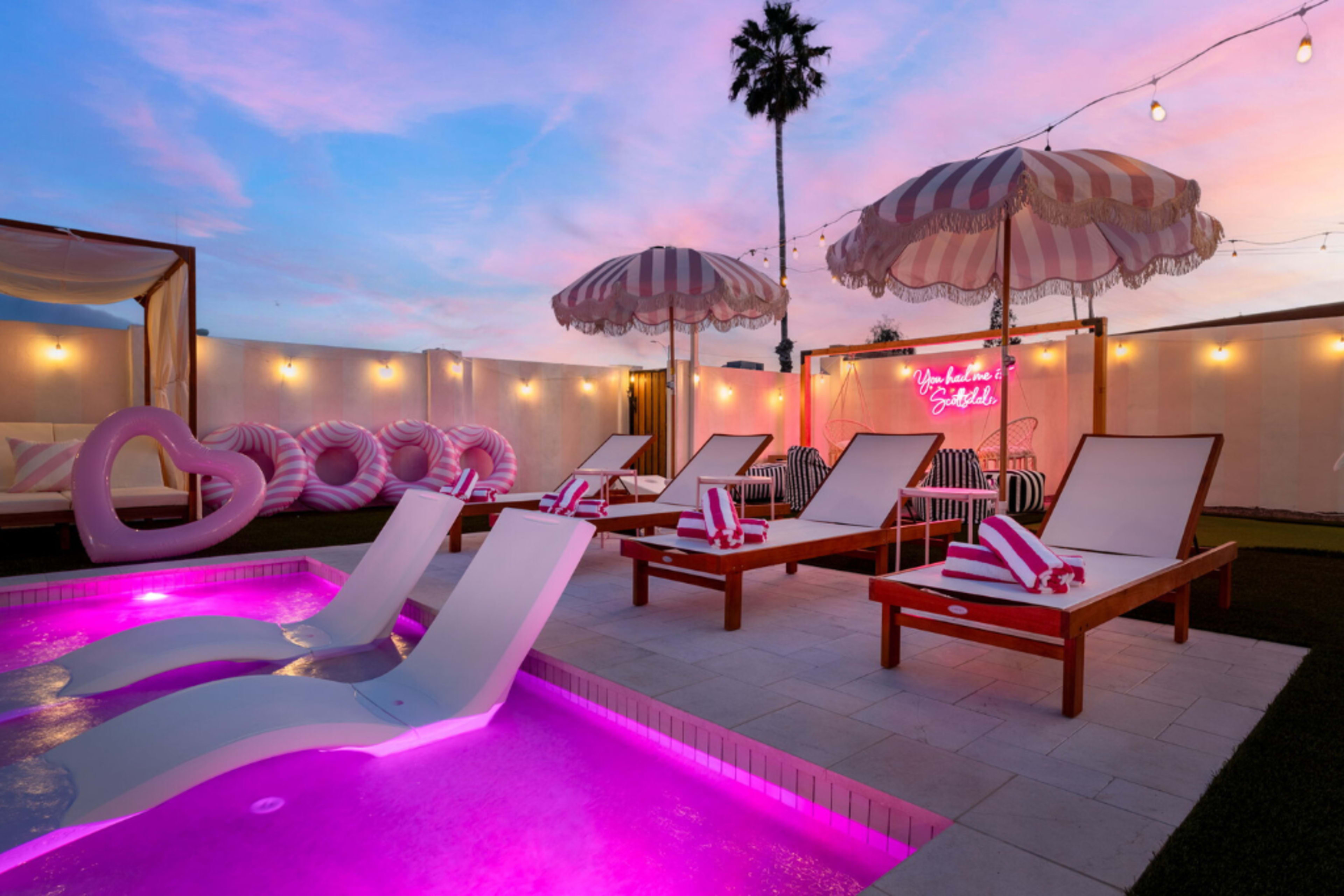 Scottsdales #1 Home: Pink Cabana - Hidden Speakeasy, Karaoke Room & Swim Up Bar! Image in Cox Heights, Scottsdale, AZ