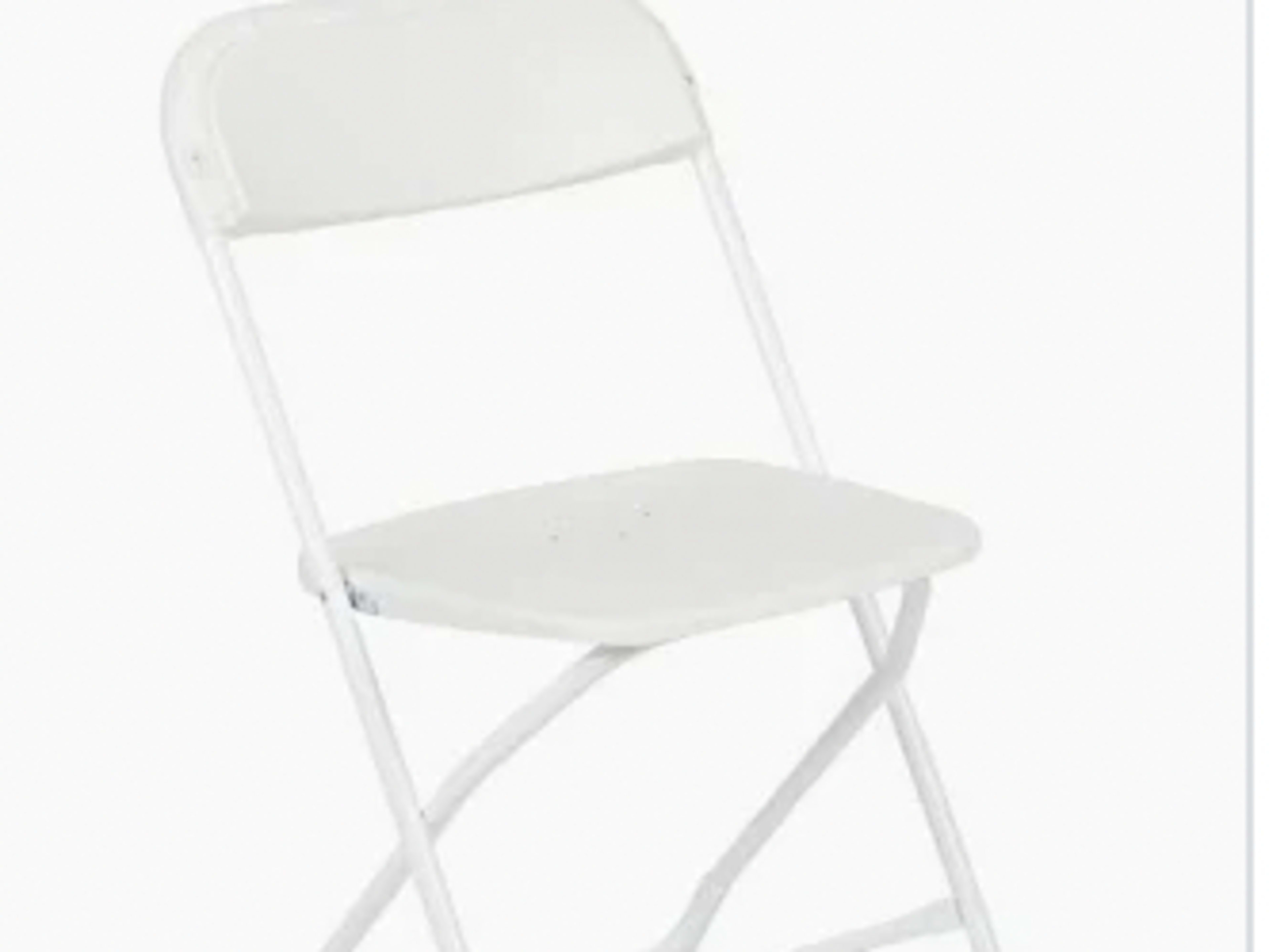 White Folding Chair - In-House