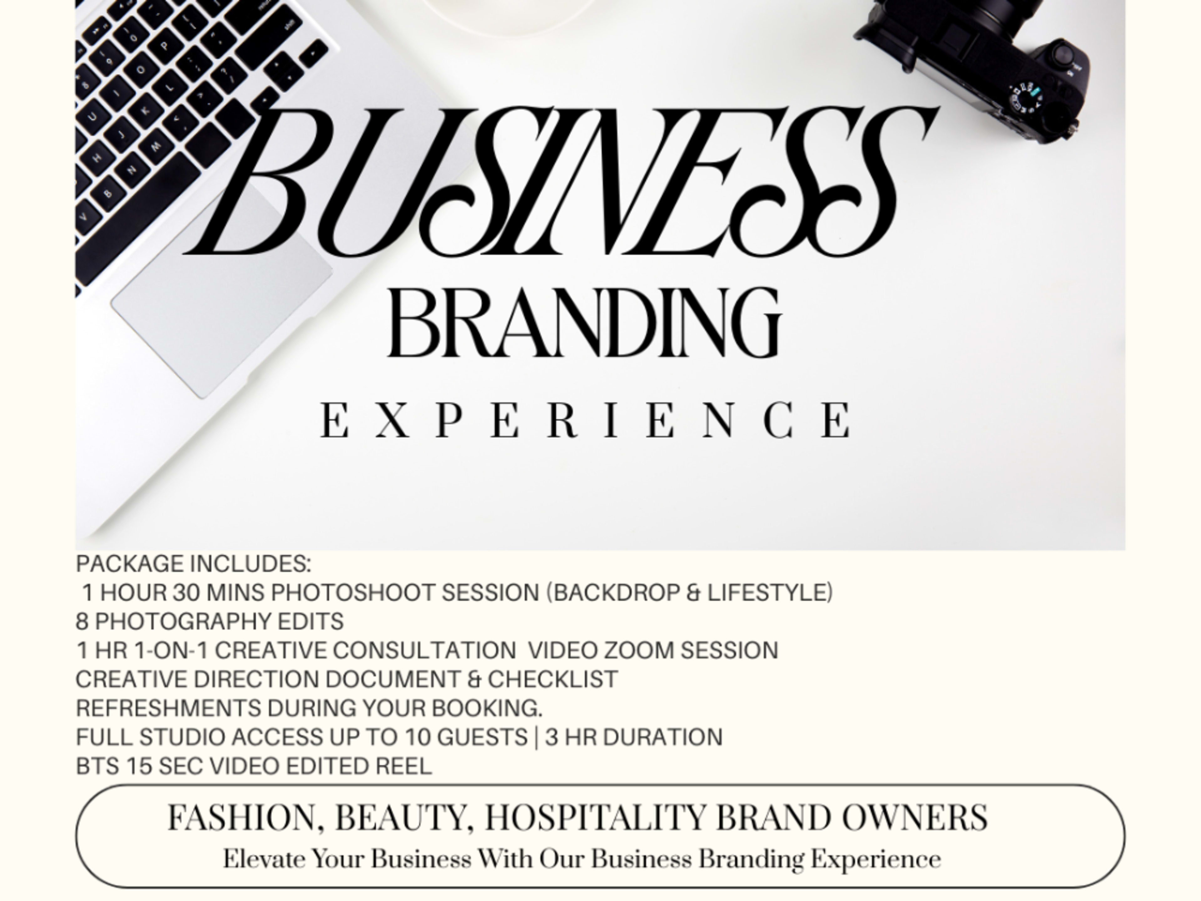 Business Branding Content Experience