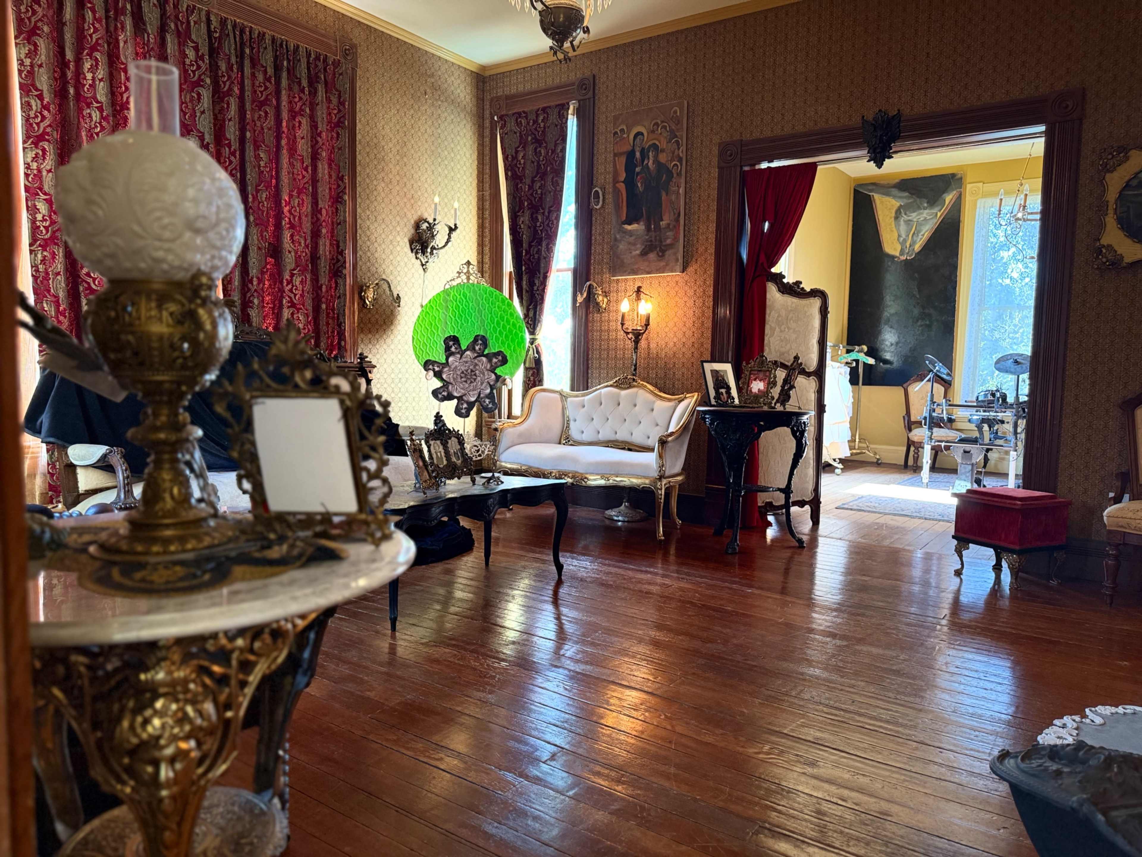 Gothic Folk Fairytale Victorian house and botanical garden Image in North Redlands, Redlands, CA