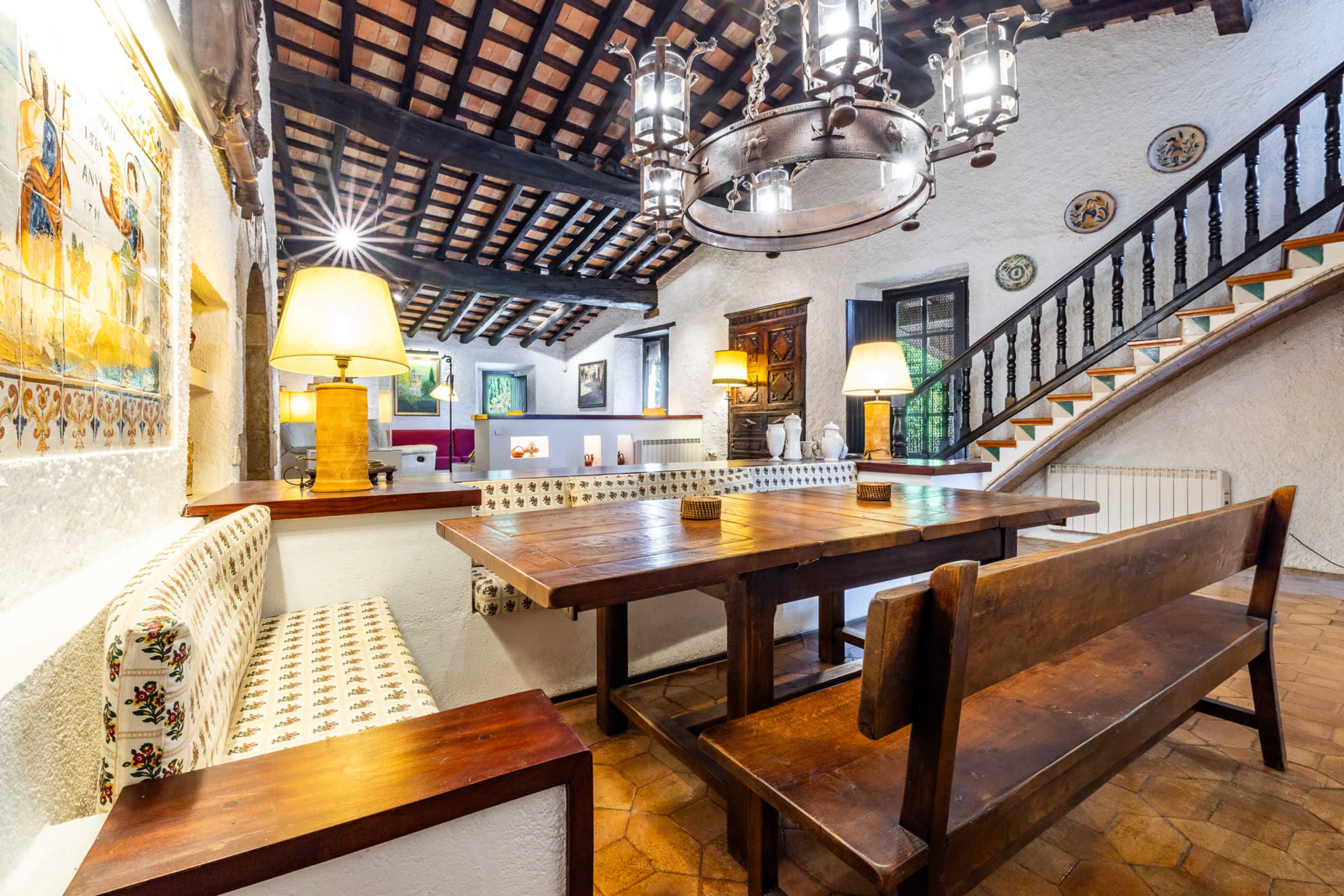 Mas Joanmiquel - 16th century manor house with a private forest next to Costa Brava Image in , Vilademuls, GI