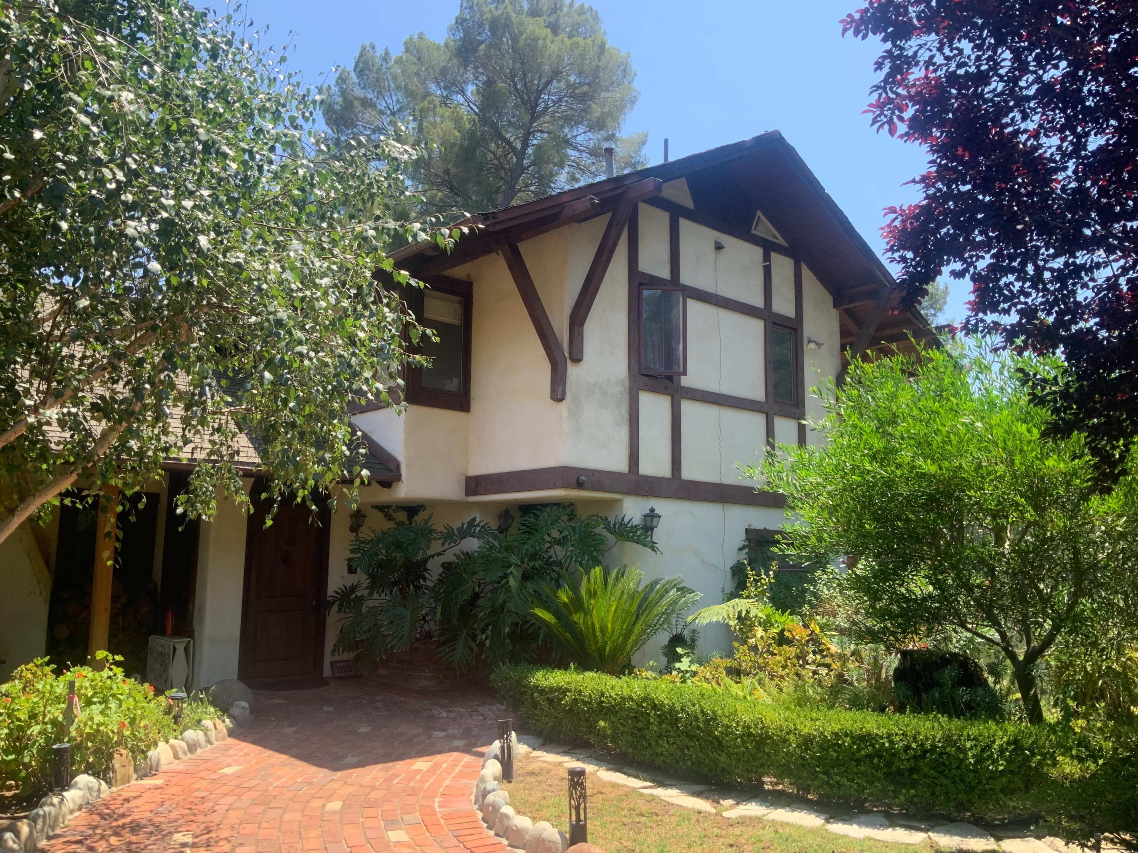 1925 Canyon Top View Garden Outpost House Image in Topanga, Topanga, CA