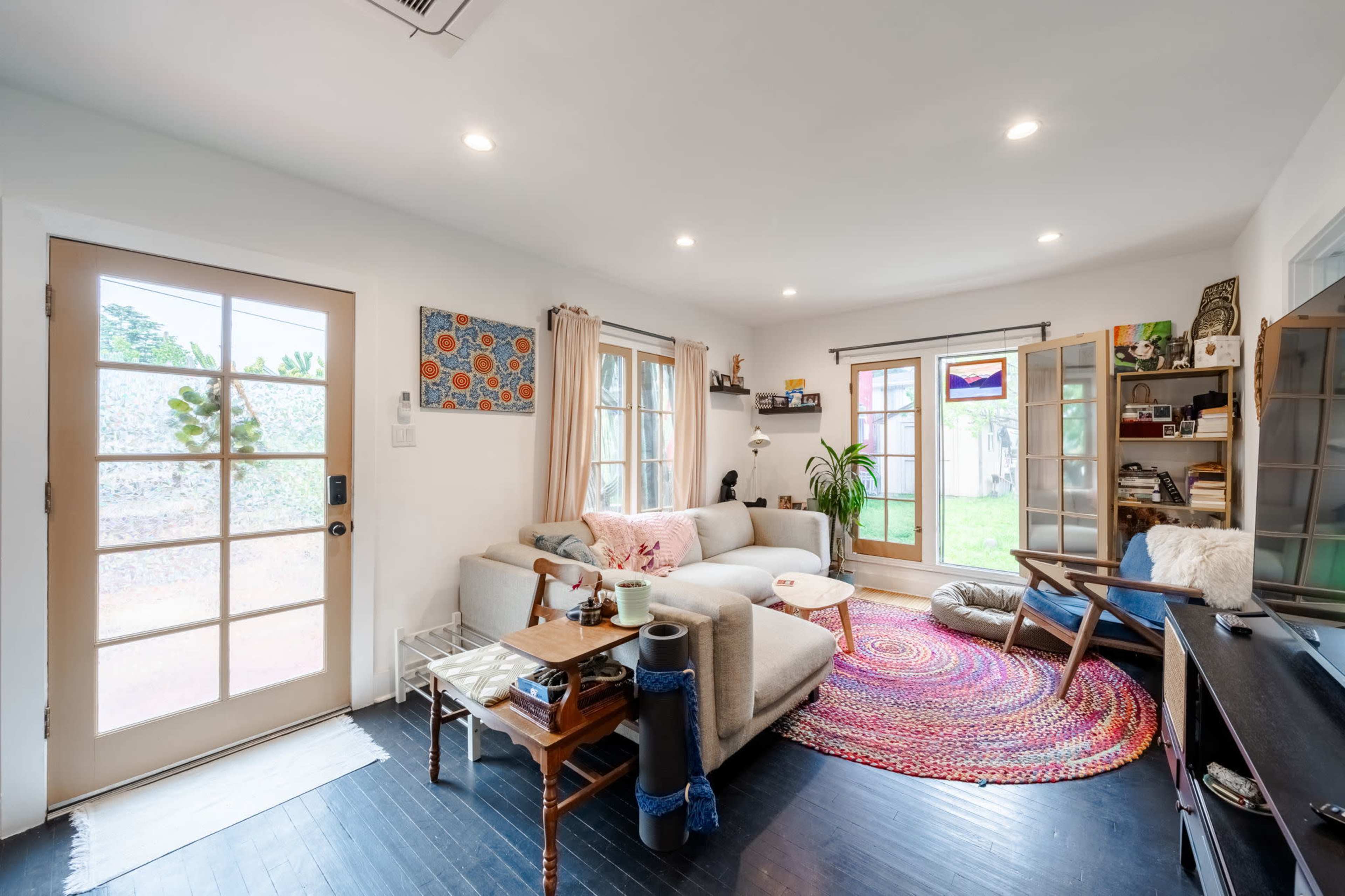 Adobe Bohemian Bungalow in Echo Park with Cactus Forest and Courtyard Image in Echo Park, Los Angeles, CA