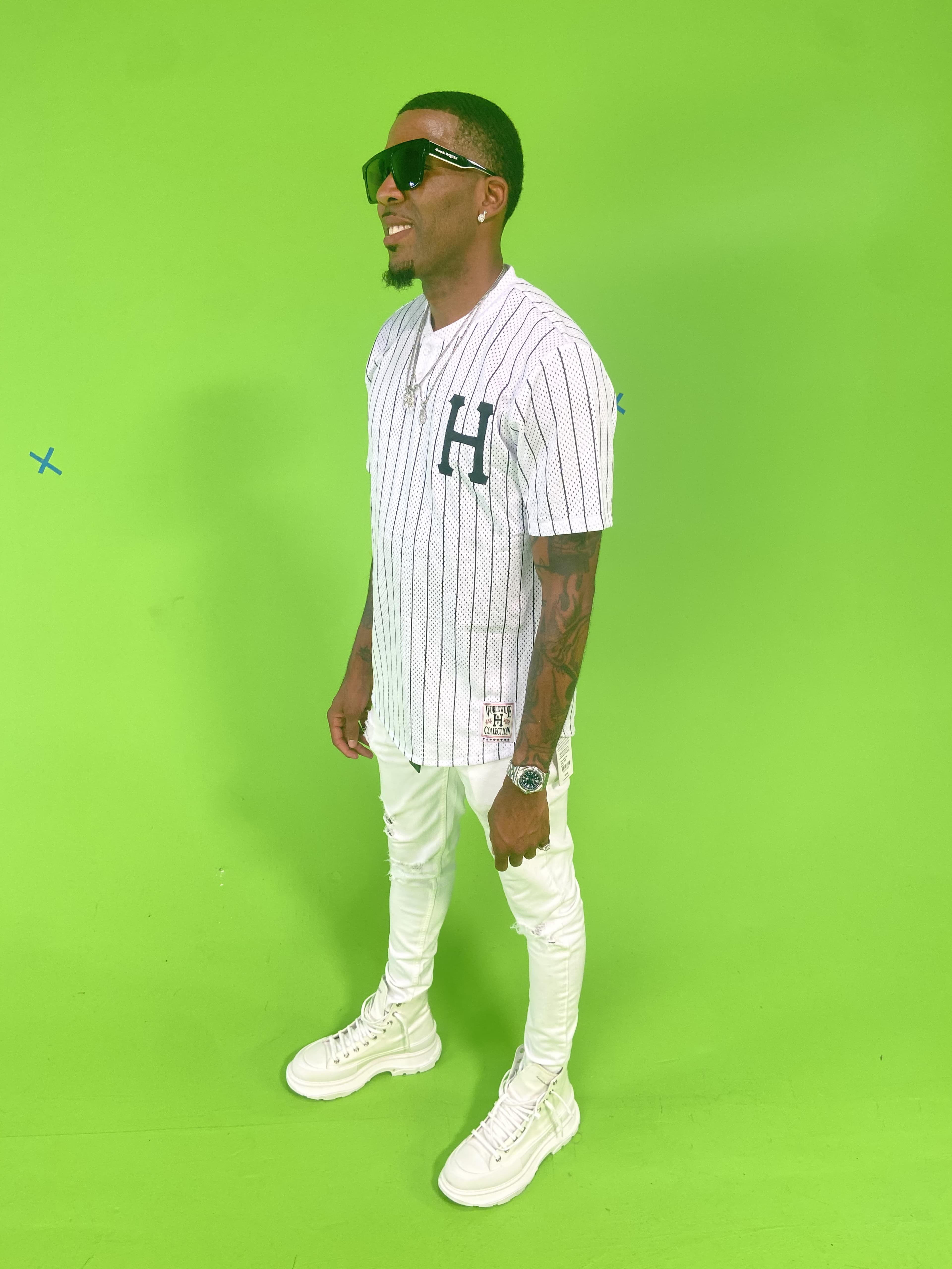 Warehouse music video shoot