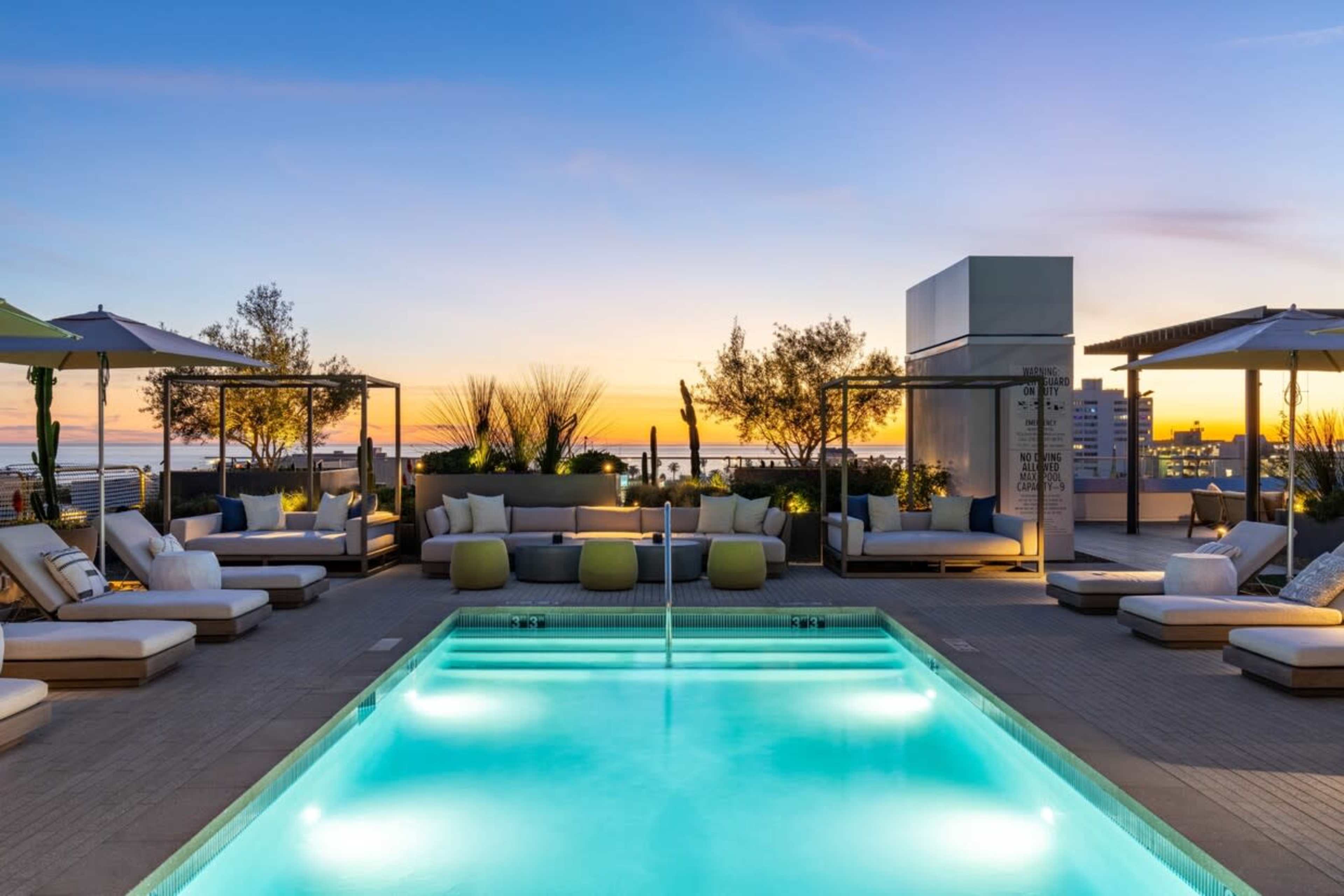 Rooftop Park with Ocean Views & Resort-style Amenities Image in Downtown, Santa Monica, CA