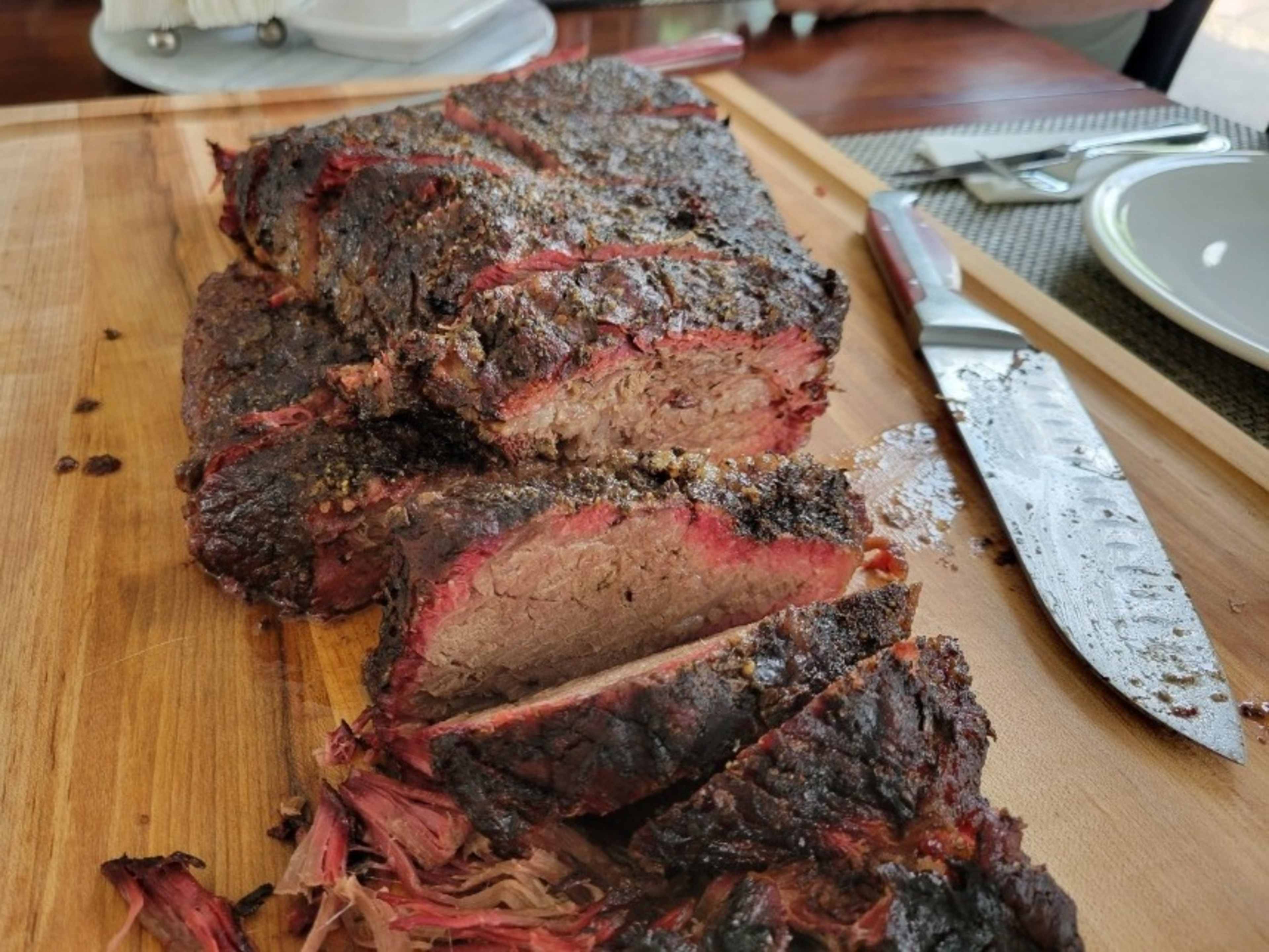 Smoked meats and fish