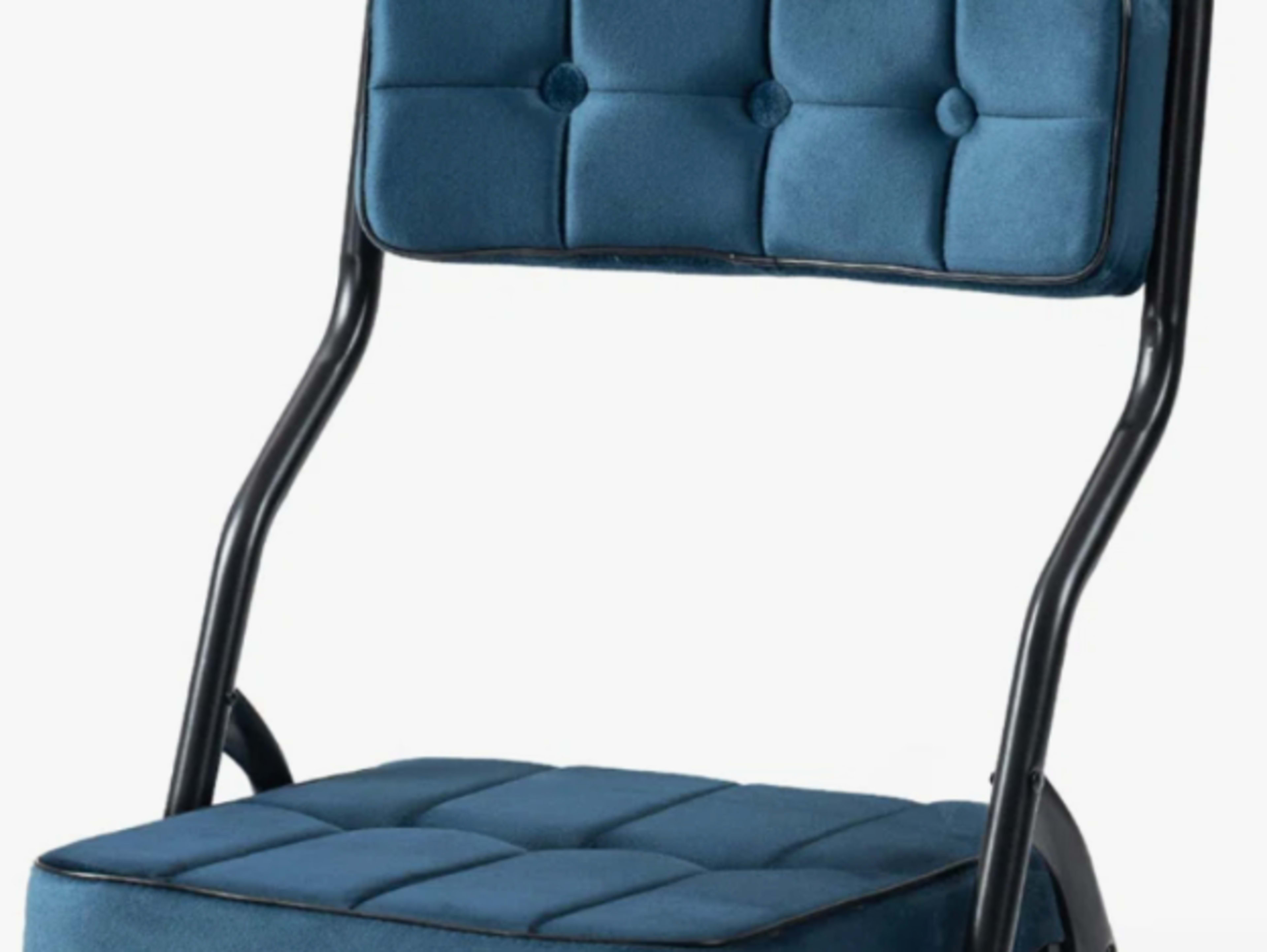 Blue Padded Folding Chairs 