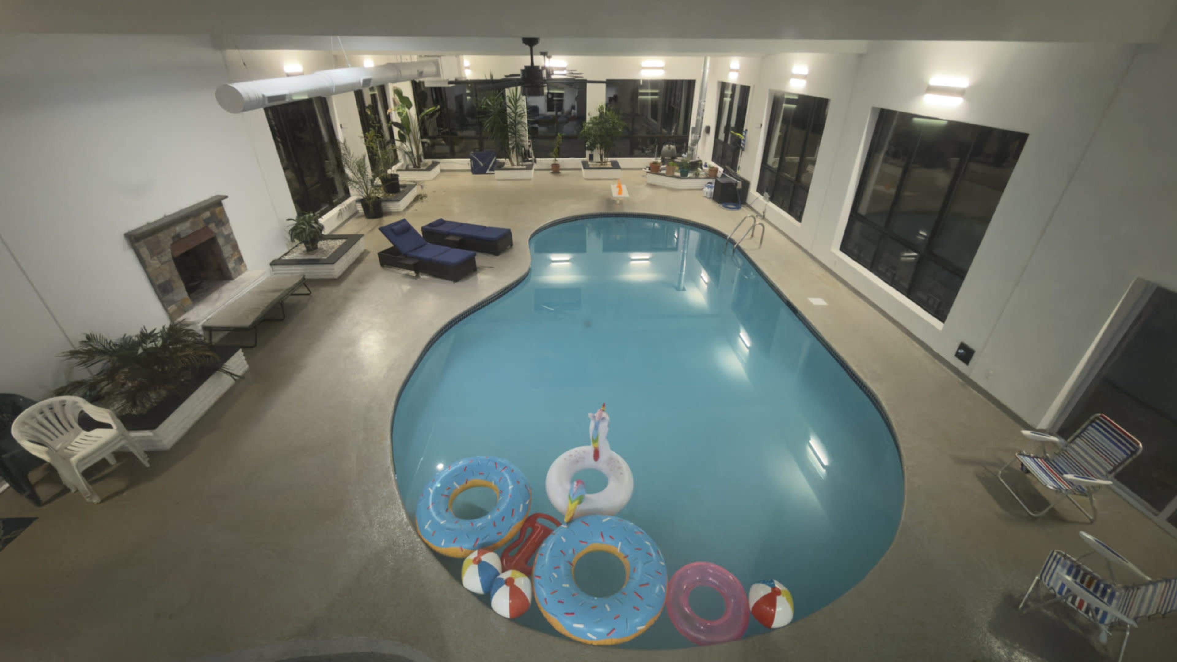 Resort-Style Indoor Pool Set for Film & Photo Image in East Hartford, East Hartford, CT