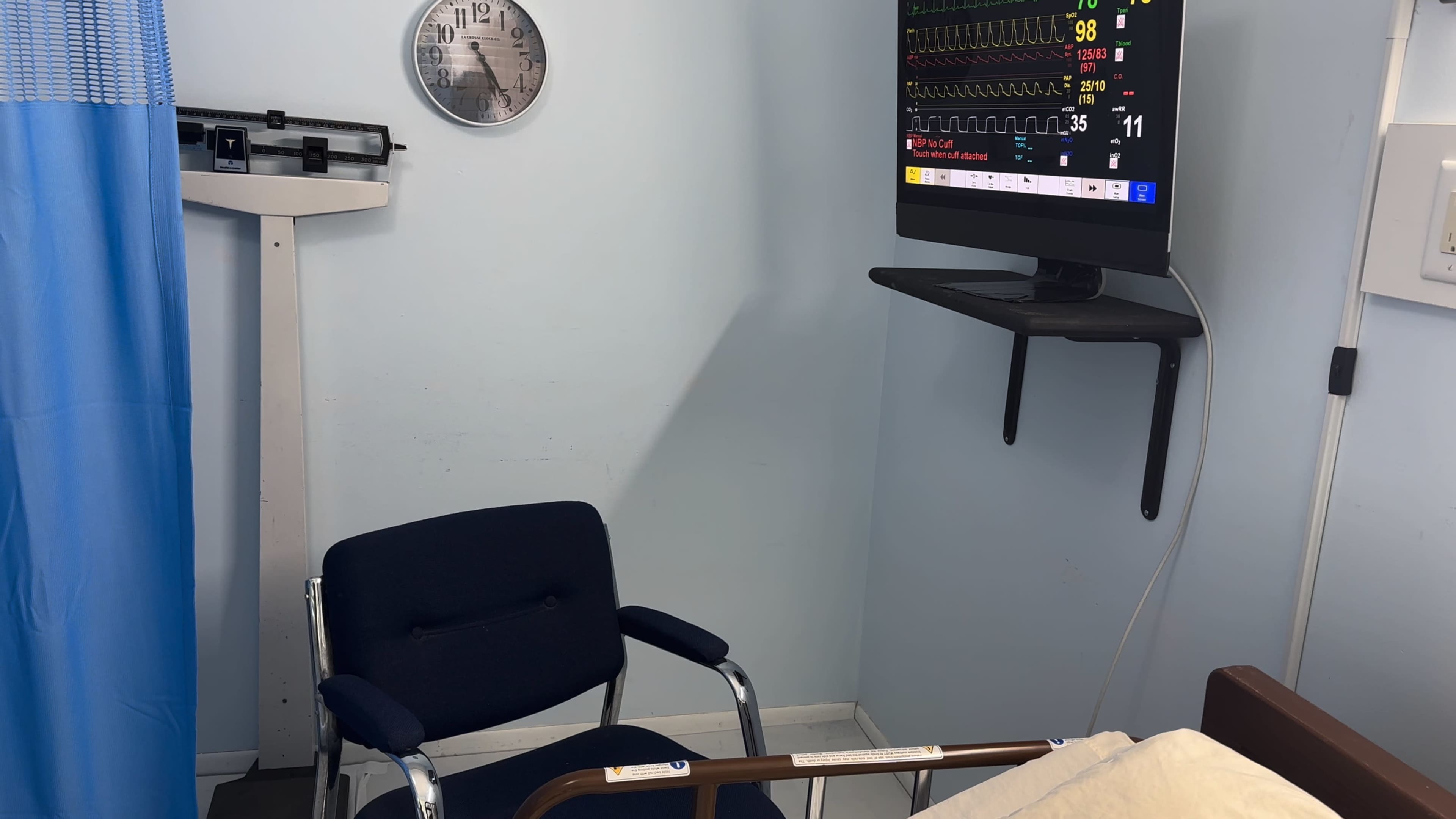 Hospital Room Set for Film between Chicago and Milwaukee Image in Zion Township, Zion, IL