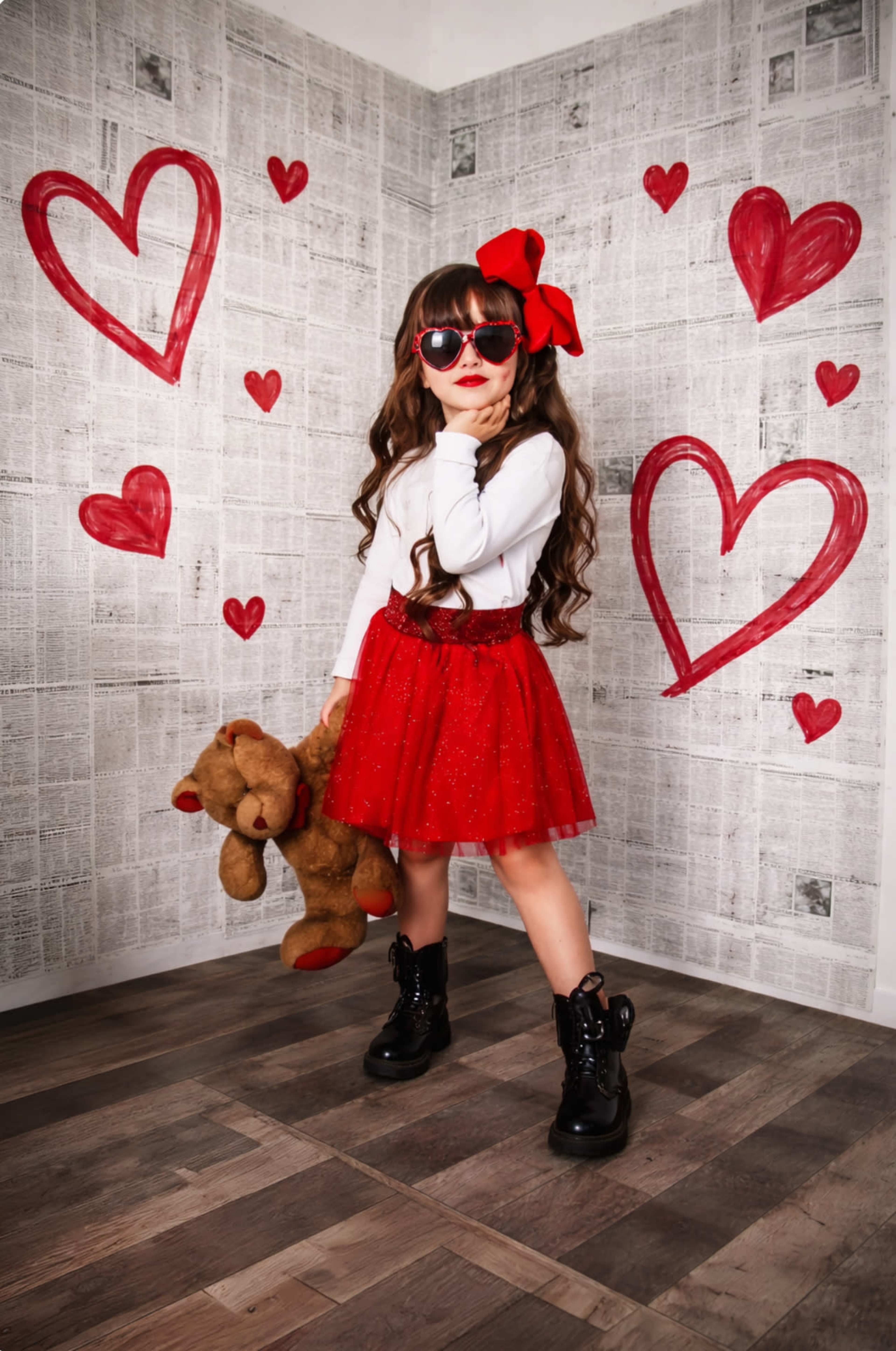 Romantic Valentine Photo Studio with Multiple Themed Sets Image in Houston, Katy, TX