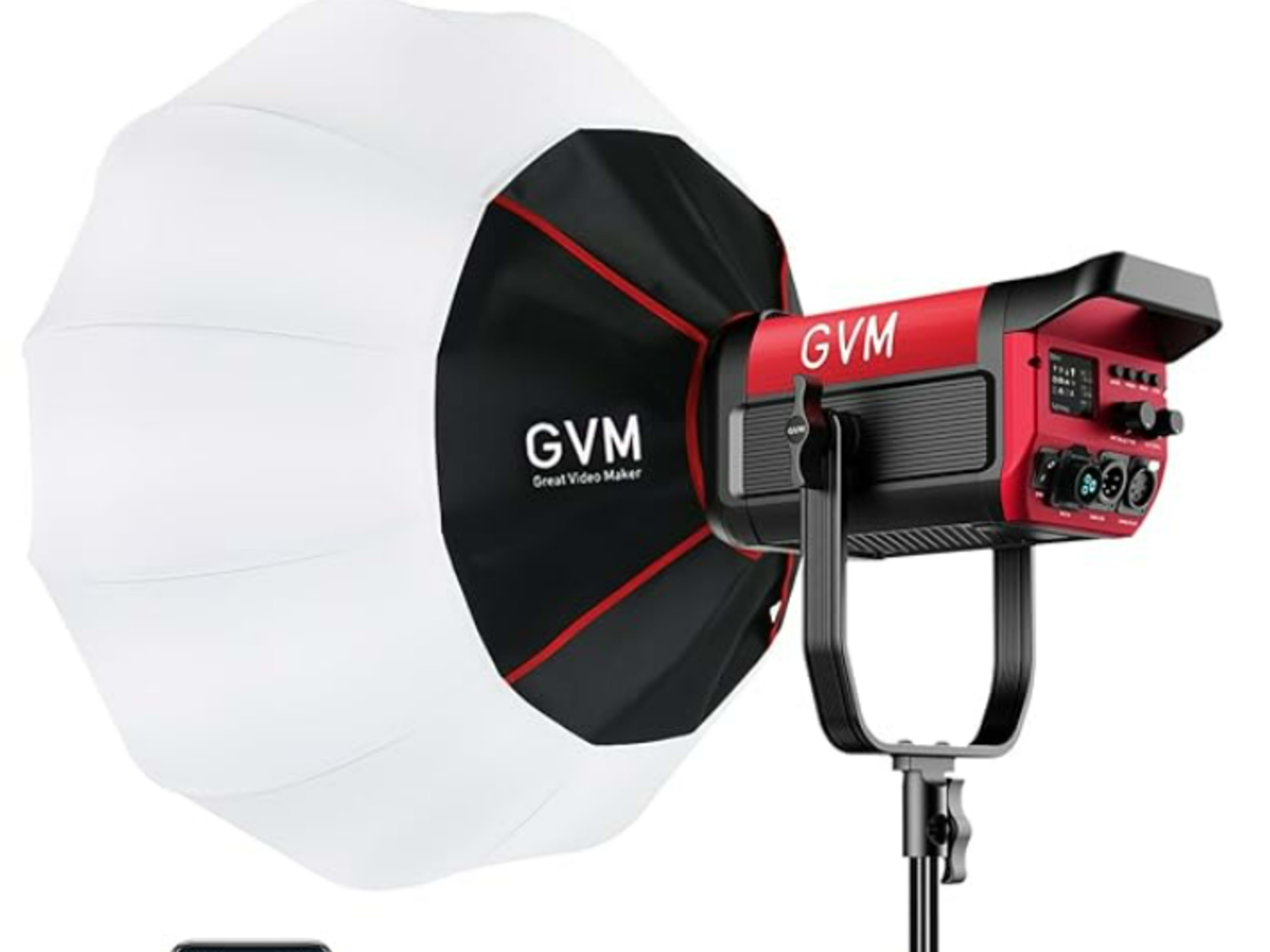 GVM 300W Photo Lighting RGB Video Light with Bowen