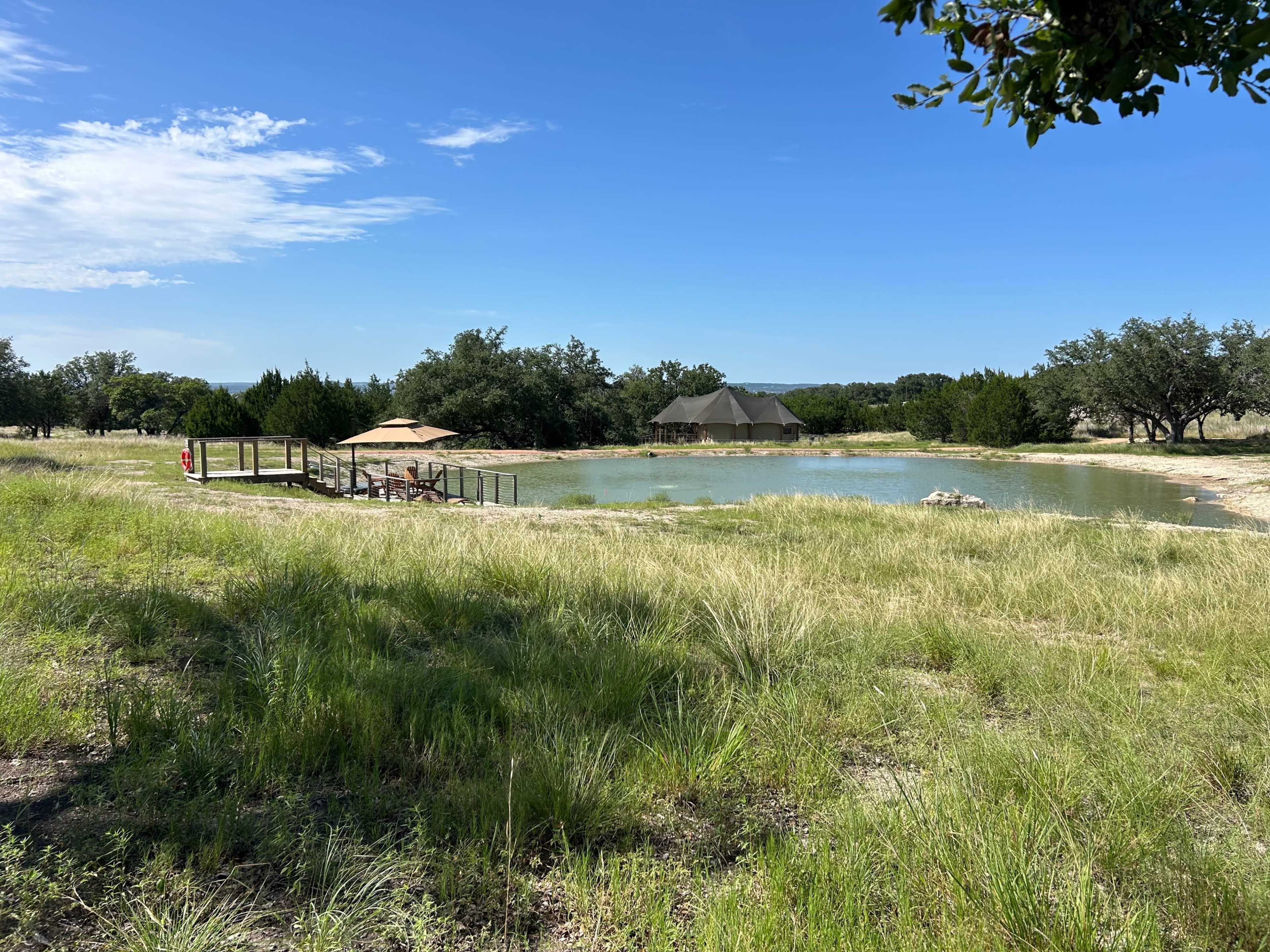 Event Barn with Hill Country Views Image in , Stonewall, TX