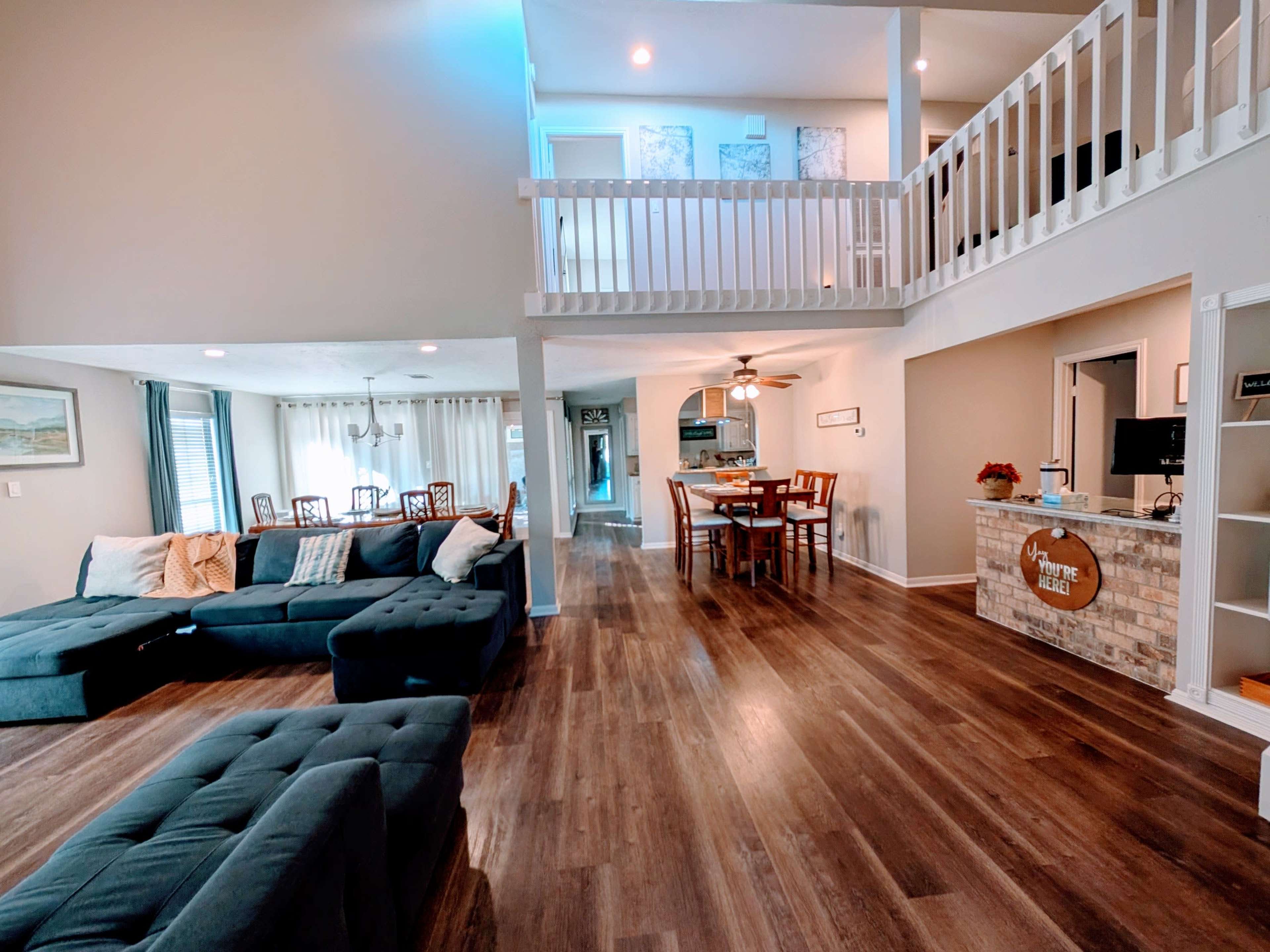 Spacious rooms for cooking, dining and socializing Image in Conroe, Montgomery, TX