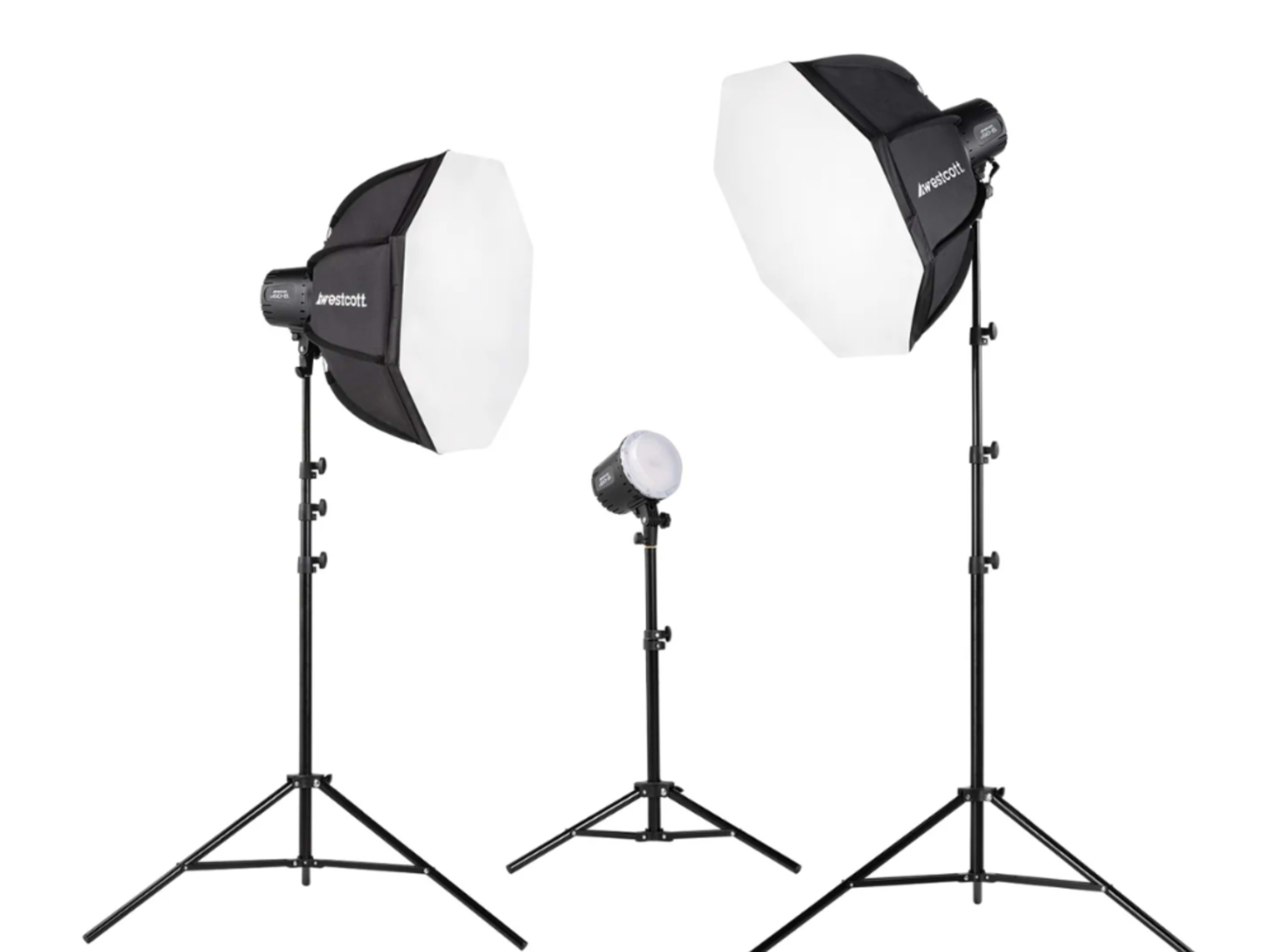 Westcott Bi-Polar Light Kit and Westcott FJ400 