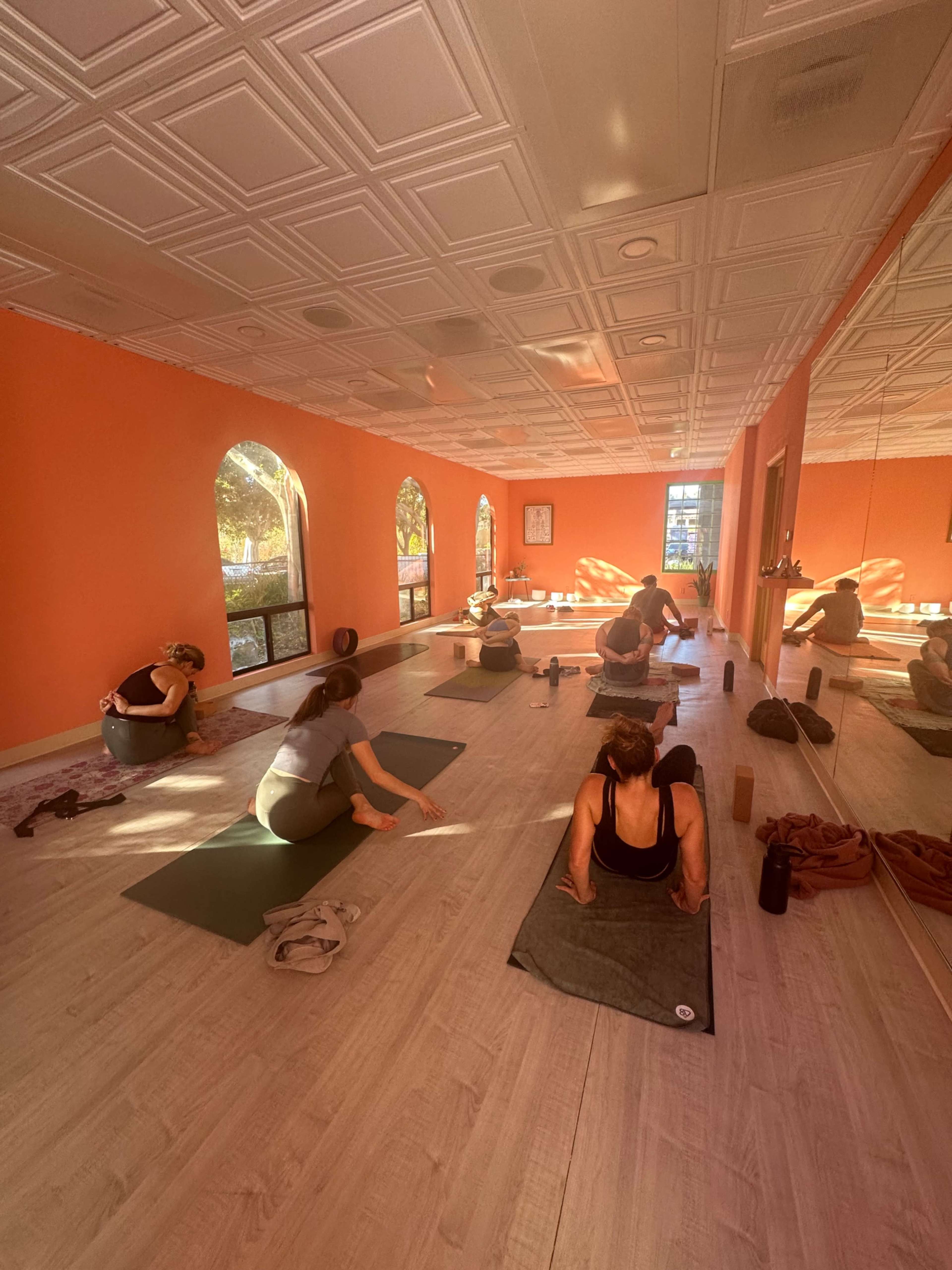 Yoga studio with big windows and natural light Image in Fallbrook, Fallbrook, CA