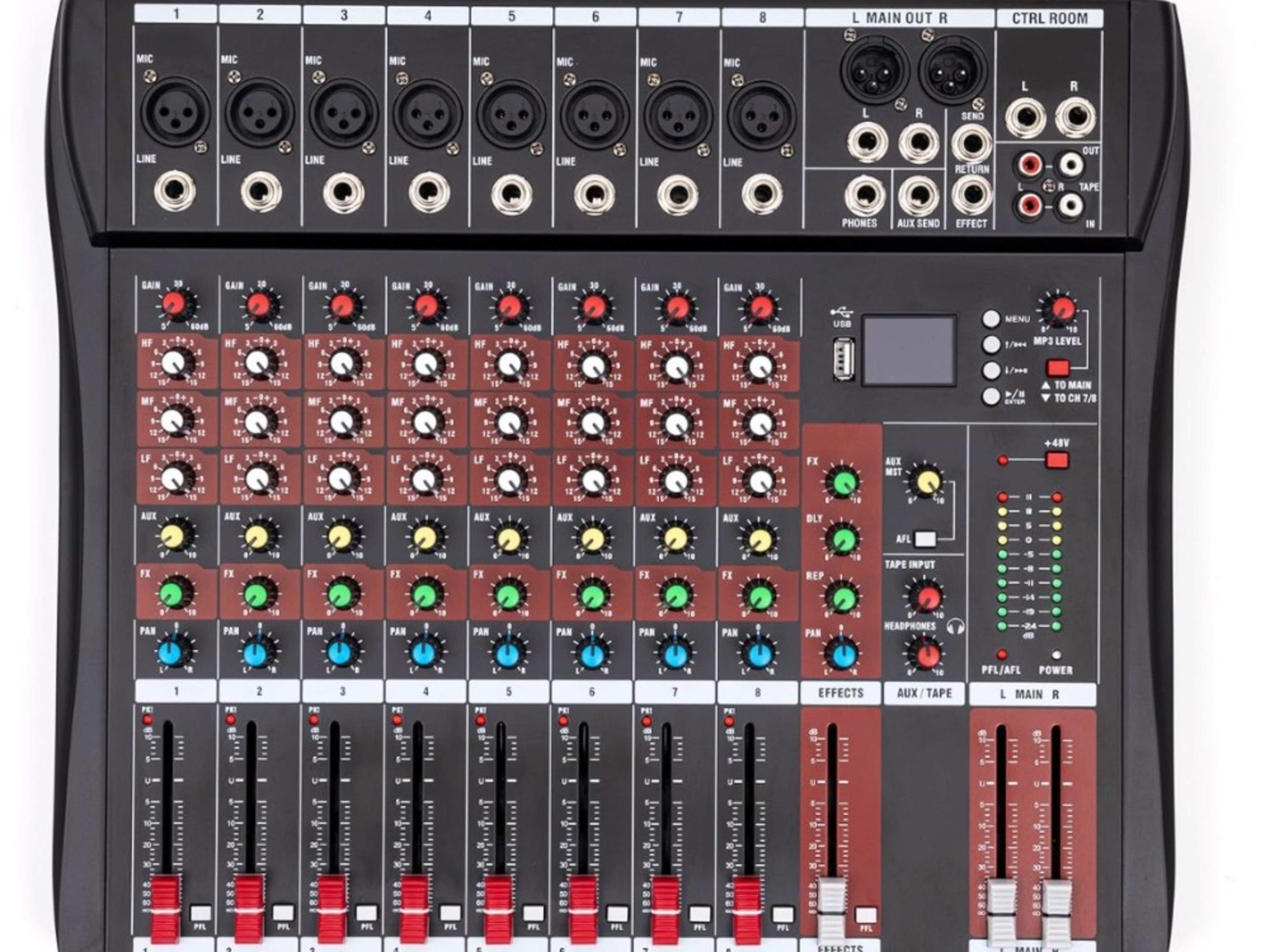 8 Channel Mixer