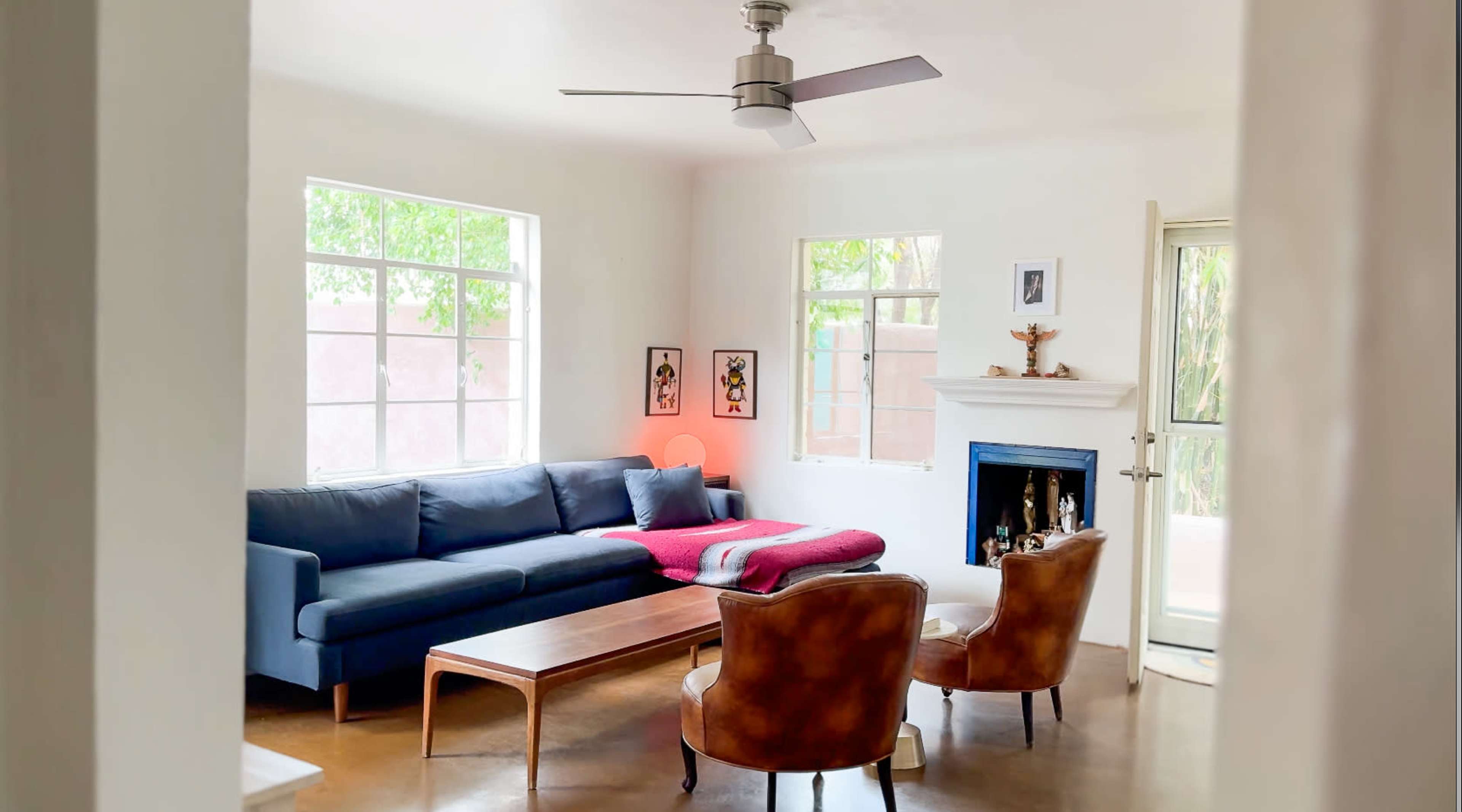 Southwest/Boho Interior | Shaded Meadow/Woodland Yard | Mid Century Trailer | Small Studio/Garage Image in Alhambra, PHOENIX, AZ