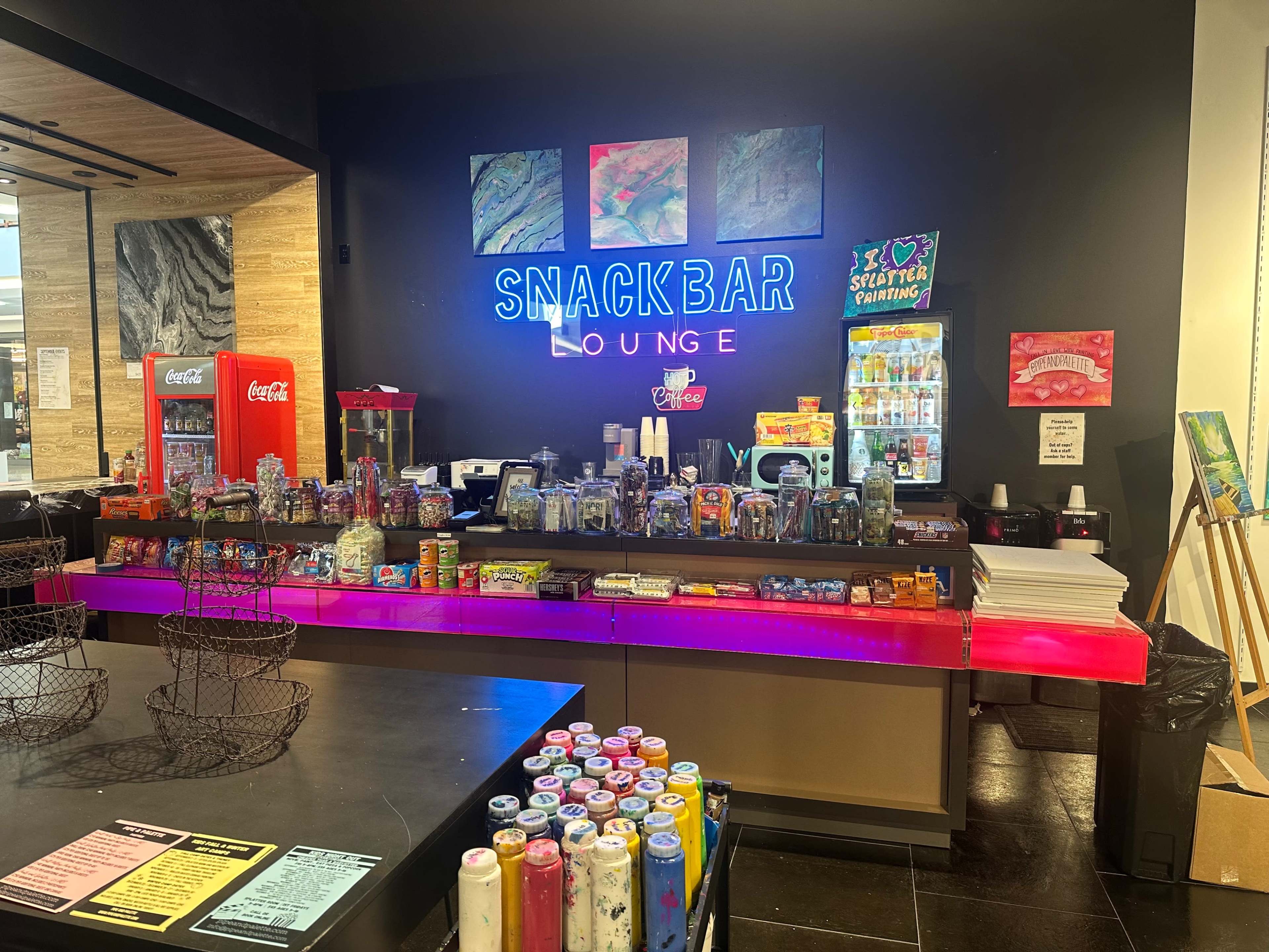 Chic Studio with a Splash for Splatter Paint Image in Plano, Plano, TX